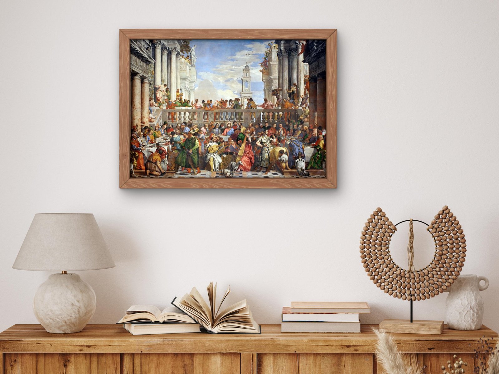 Les Noces de Cana by Paolo Veronese, 1563, Renaissance, fine art print