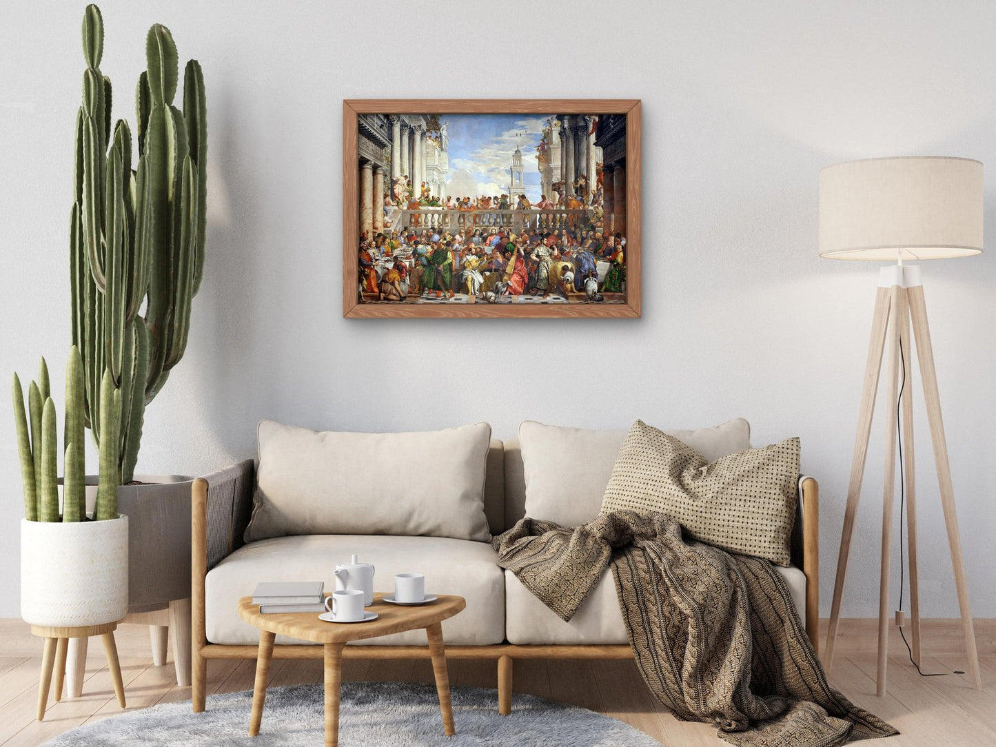 Les Noces de Cana by Paolo Veronese, 1563, Renaissance, fine art print