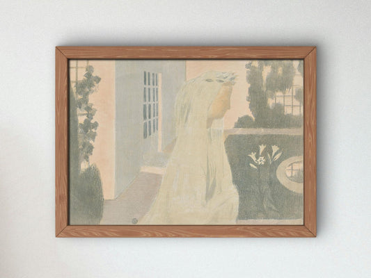 Life Becomes Precious Discreet by Maurice Denis, 1899, Art Nouveau and Belle Époque, fine art print