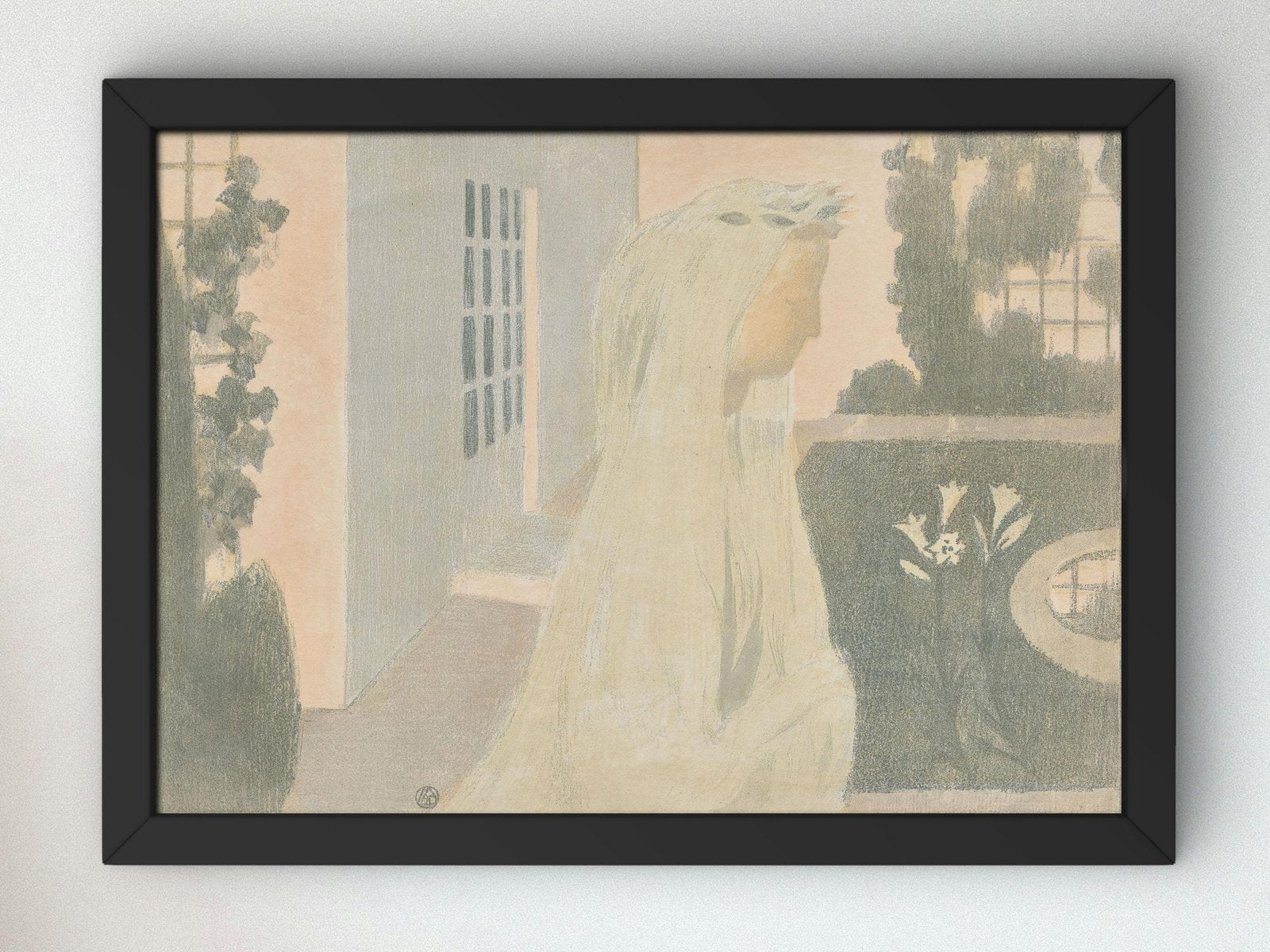 Life Becomes Precious Discreet by Maurice Denis, 1899, Art Nouveau and Belle Époque, fine art print