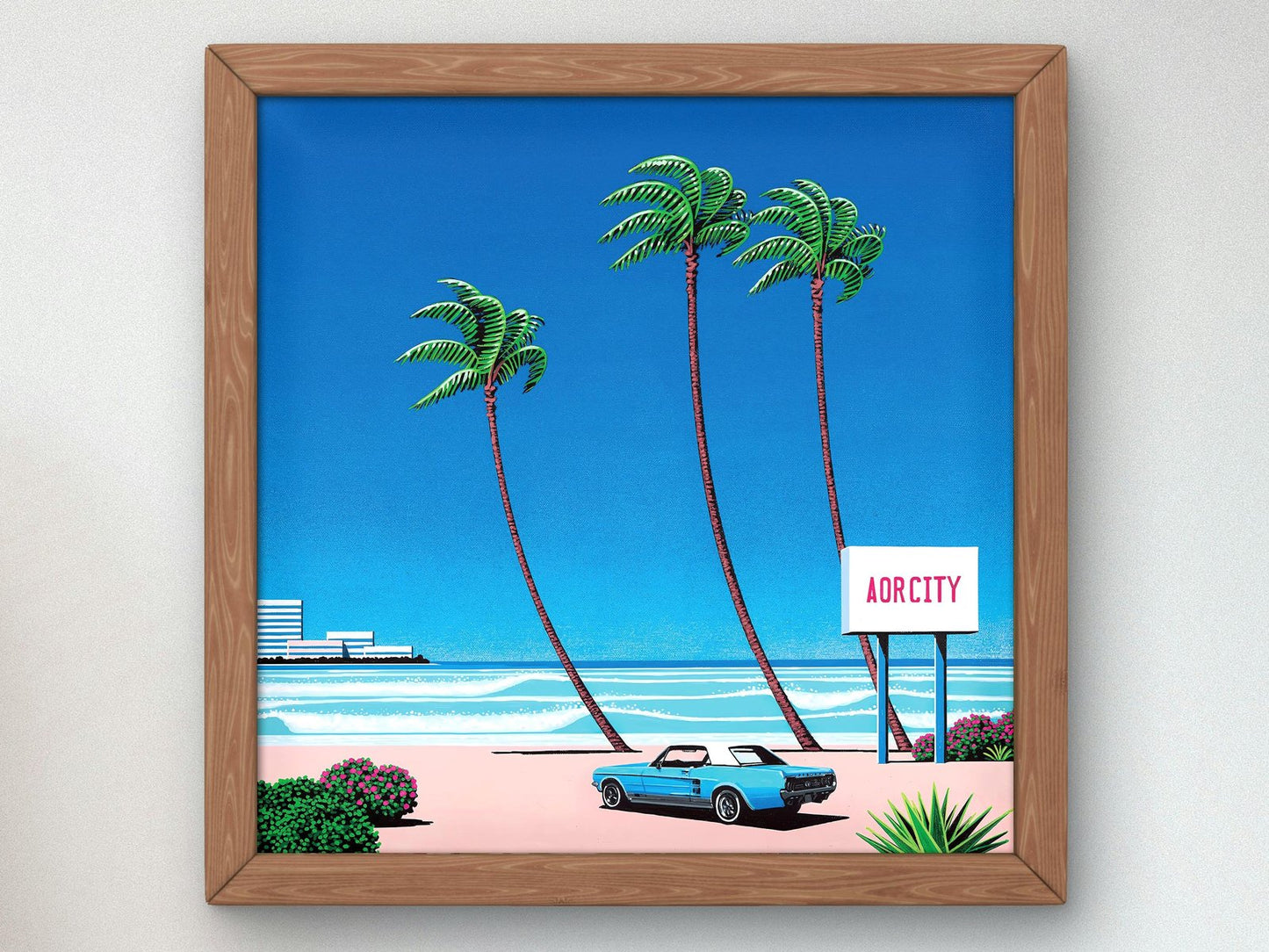 Light Mellow Sealine by Hiroshi Nagai, 1980, Vintage Ads and Posters, fine art print