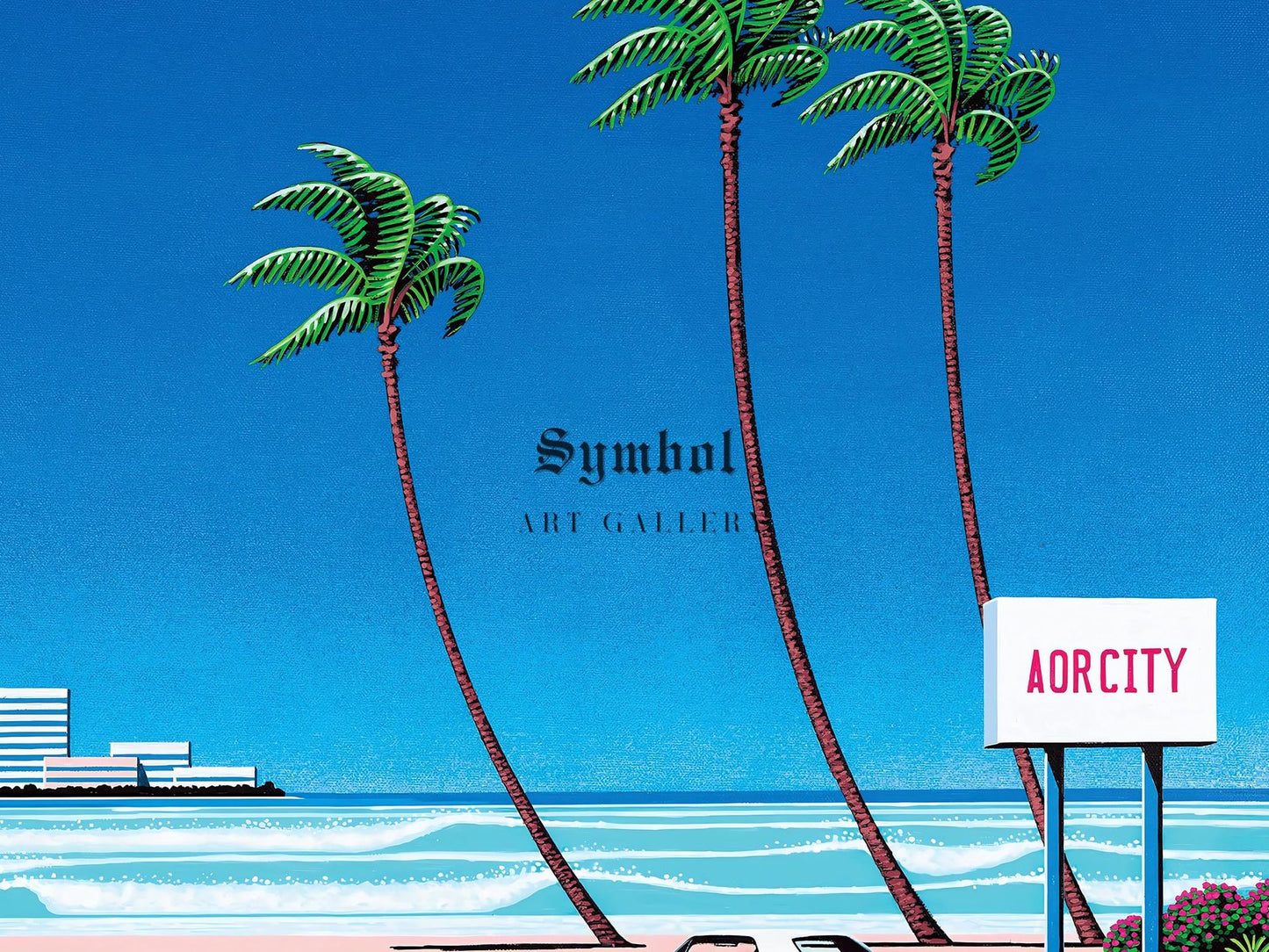 Light Mellow Sealine by Hiroshi Nagai, 1980, Vintage Ads and Posters, fine art print