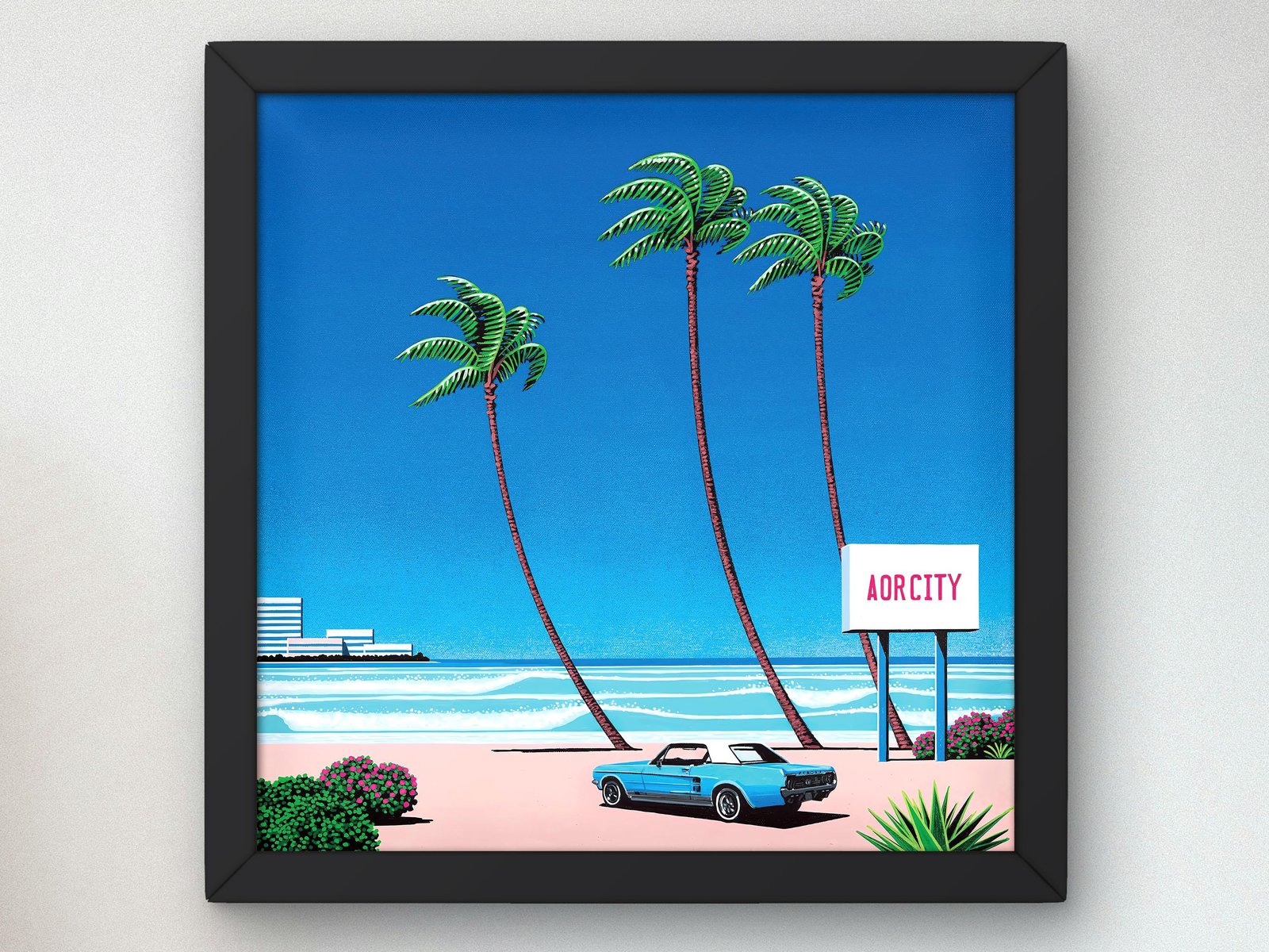 Light Mellow Sealine by Hiroshi Nagai, 1980, Vintage Ads and Posters, fine art print