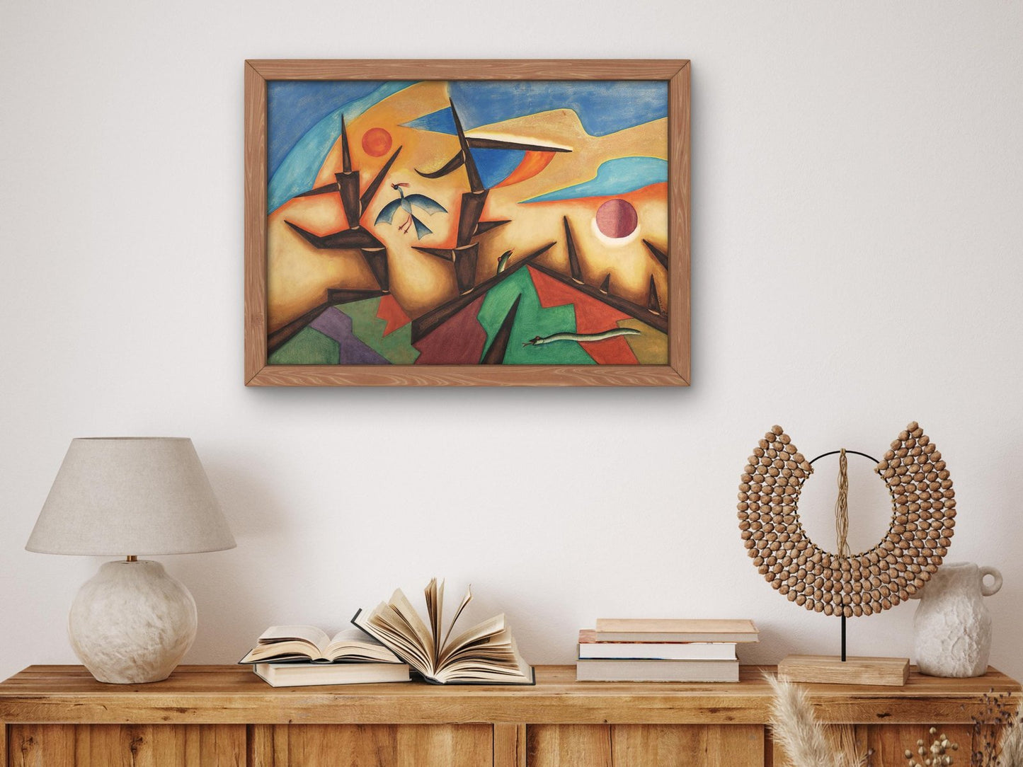 Logs by Xul Solar, 1919, Art Deco and American Modernism, fine art print