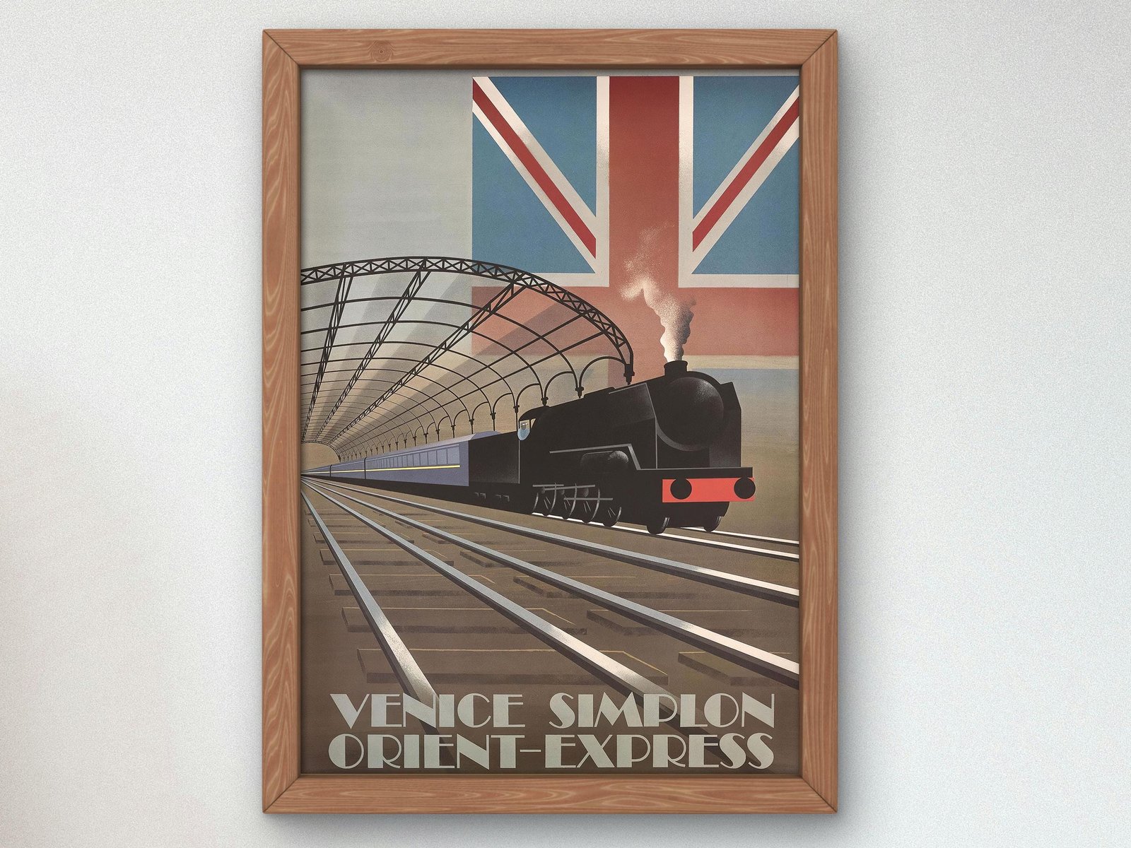 London Venice Orient Express by Pierre Fix-Masseau, circa 1920, Vintage Ads and Posters, fine art print