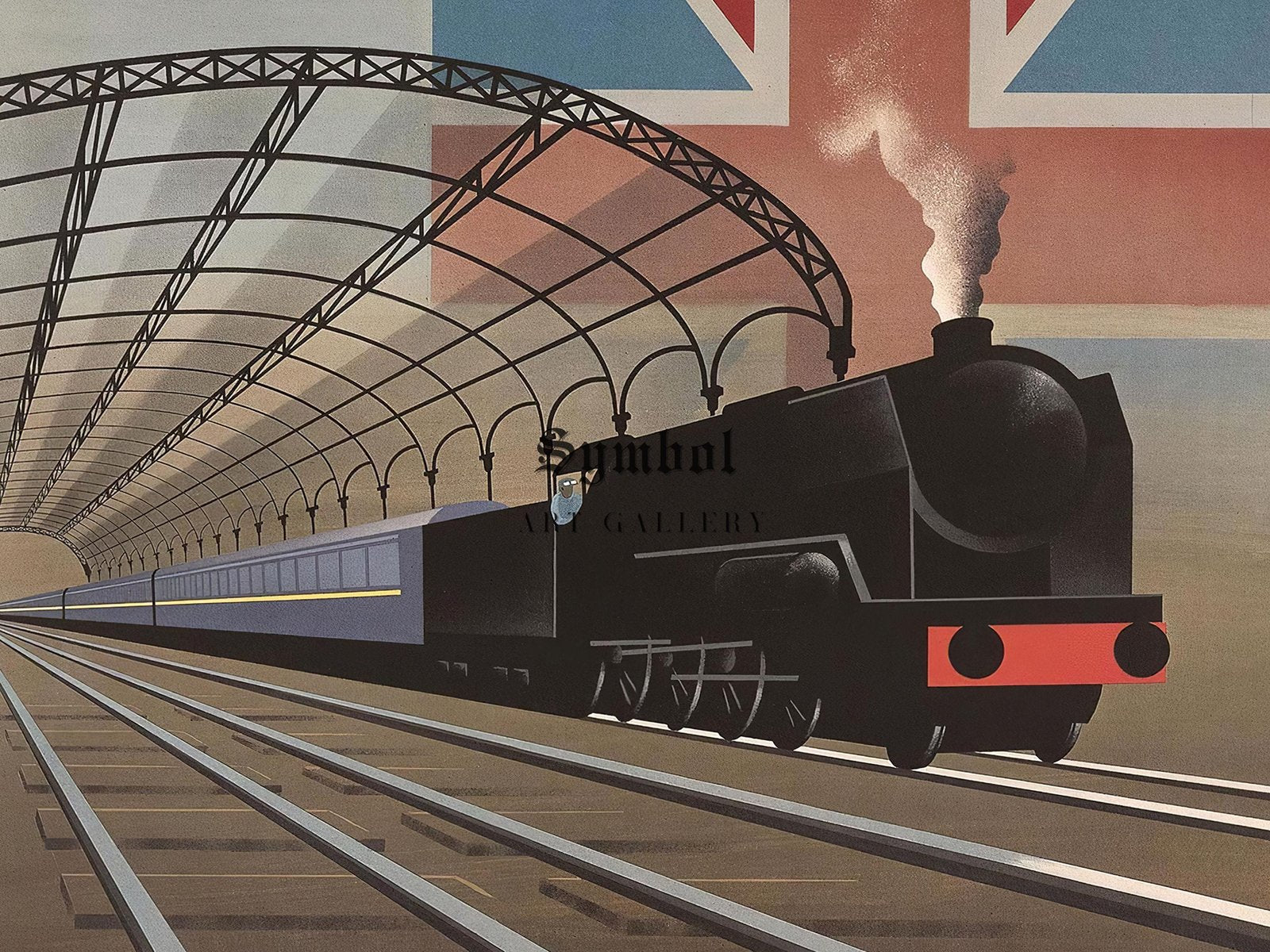 London Venice Orient Express by Pierre Fix-Masseau, circa 1920, Vintage Ads and Posters, fine art print