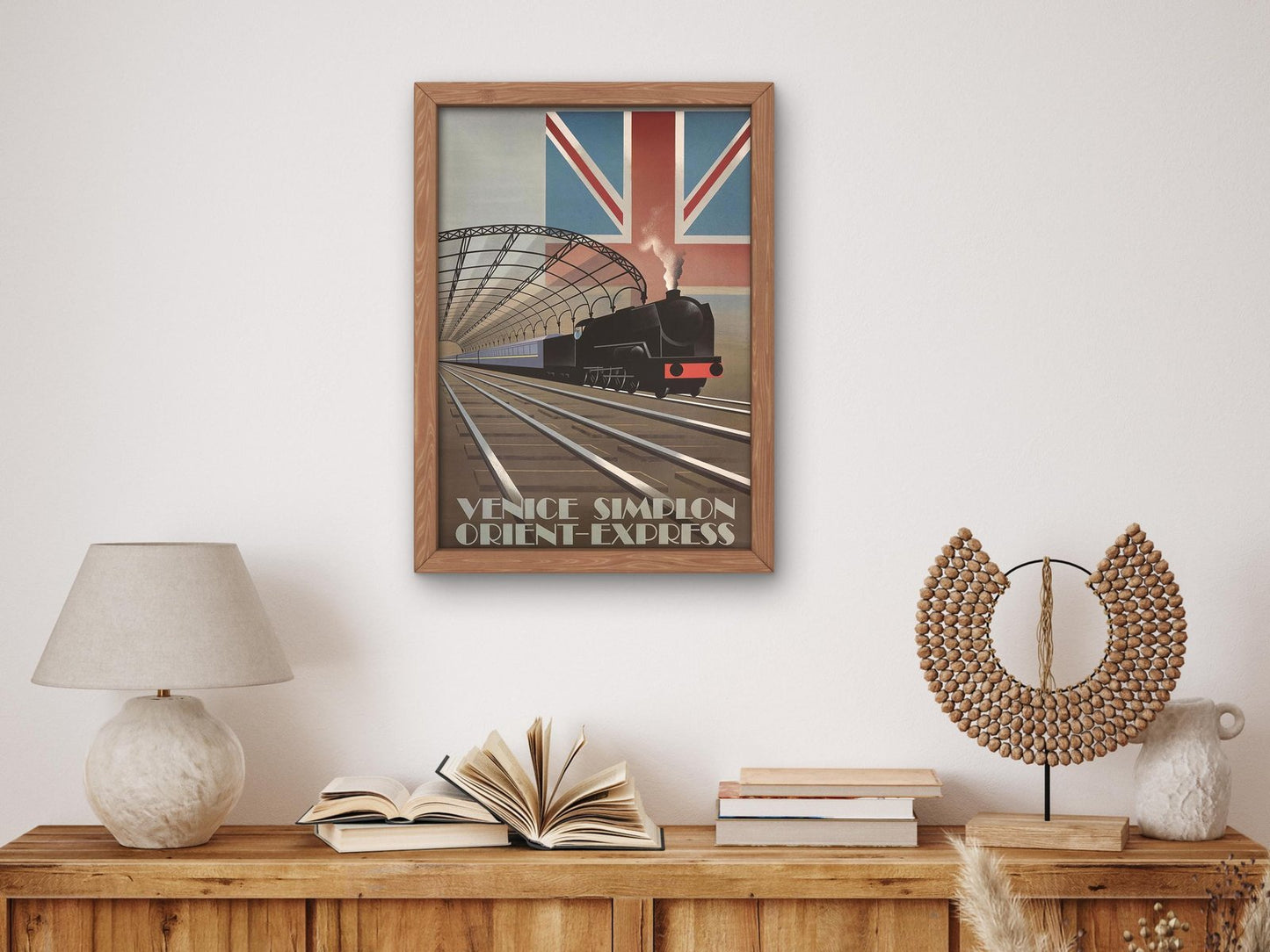 London Venice Orient Express by Pierre Fix-Masseau, circa 1920, Vintage Ads and Posters, fine art print