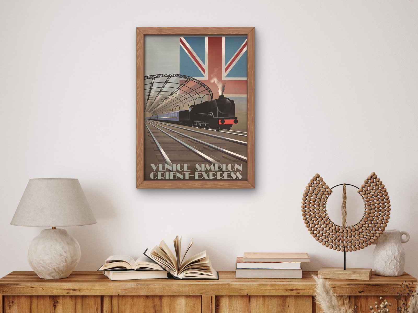 London Venice Orient Express by Pierre Fix-Masseau, circa 1920, Vintage Ads and Posters, fine art print