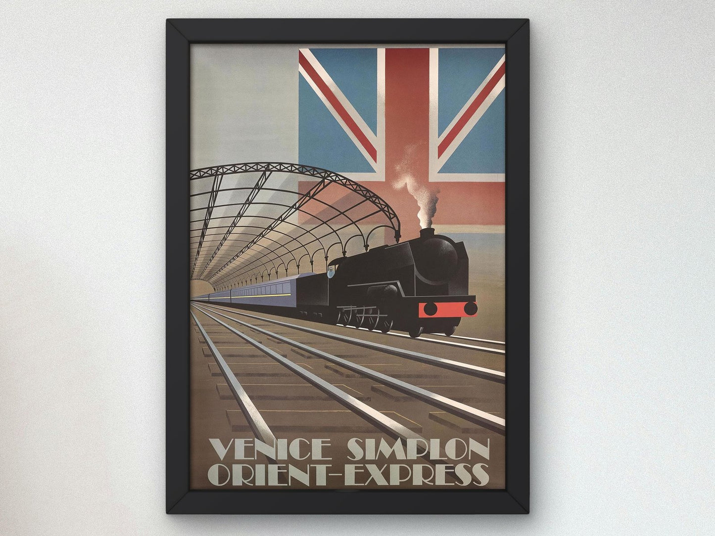 London Venice Orient Express by Pierre Fix-Masseau, circa 1920, Vintage Ads and Posters, fine art print