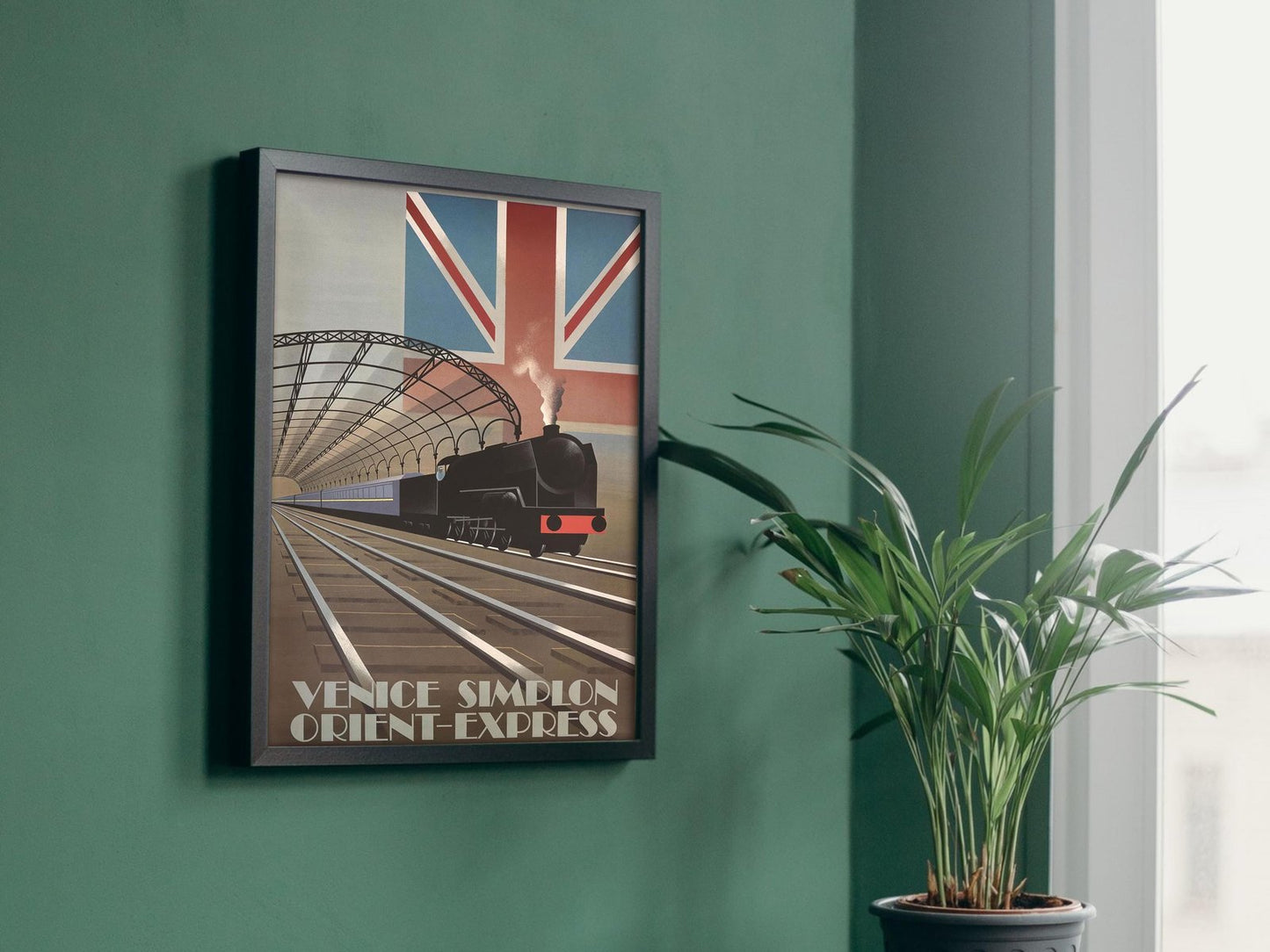 London Venice Orient Express by Pierre Fix-Masseau, circa 1920, Vintage Ads and Posters, fine art print
