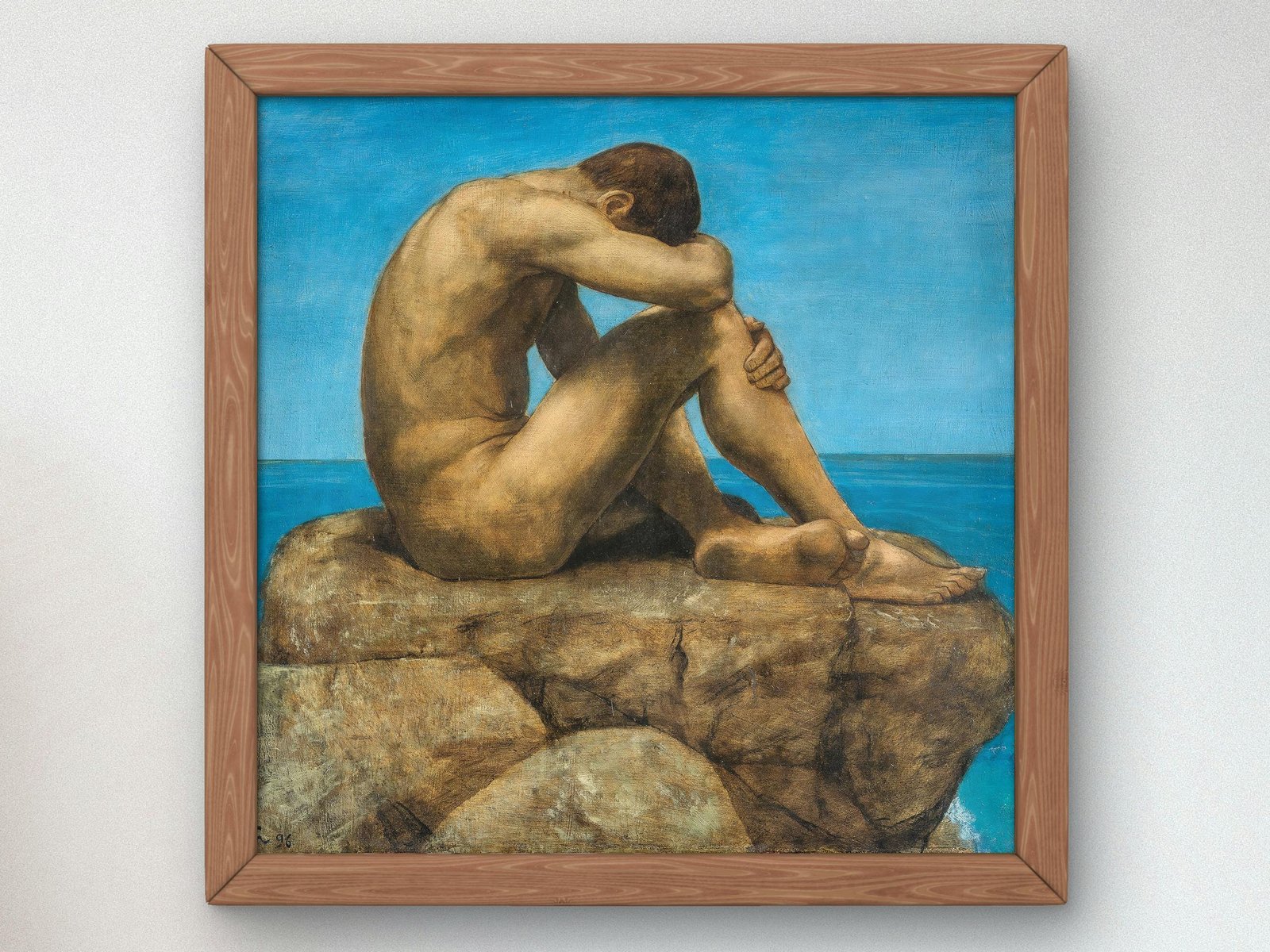 Loneliness by Hans Thoma, 1896, Romanticism and Classical Landscapes, fine art print