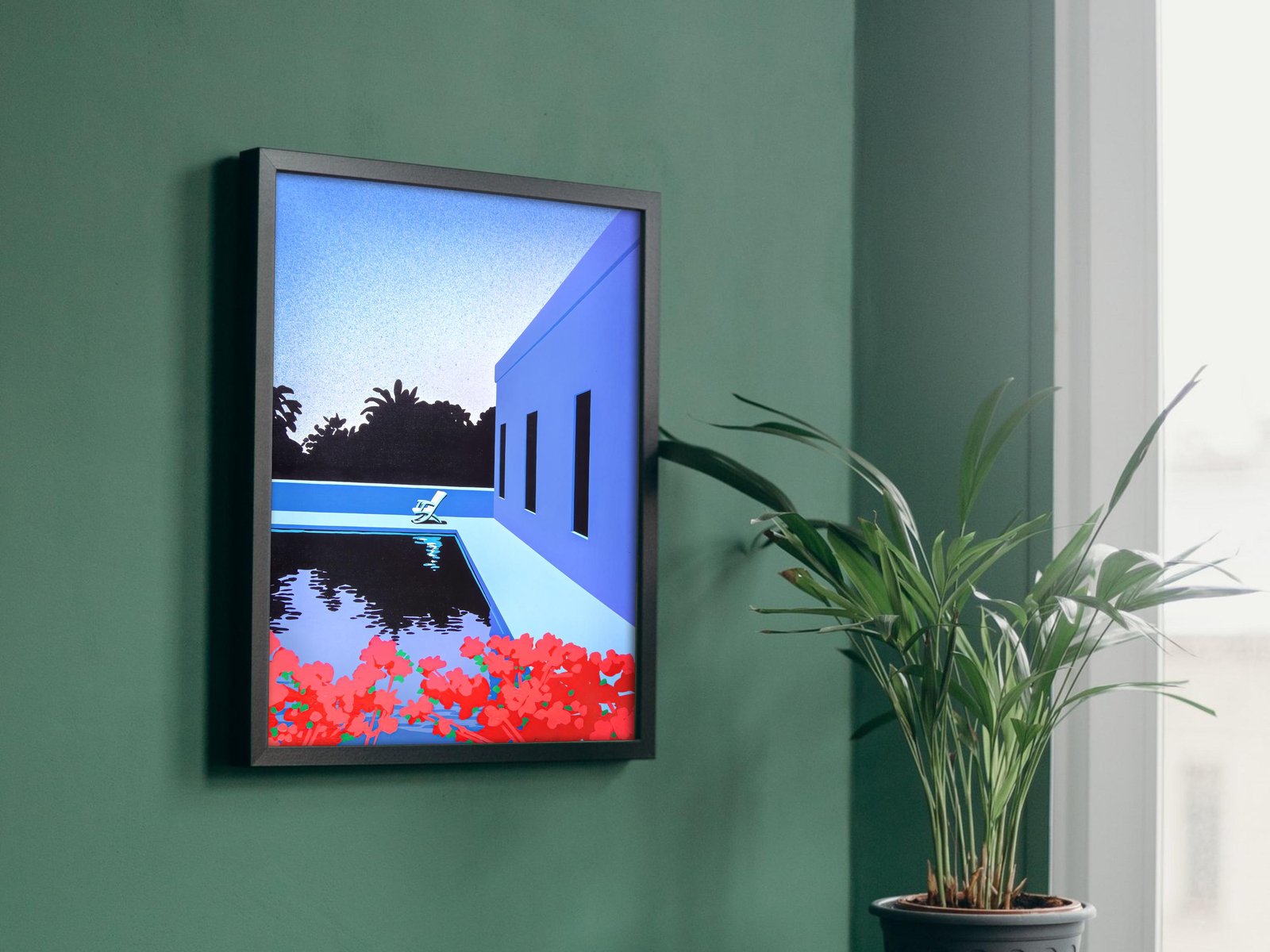Longs For Summer by Hiroshi Nagai, 1980s Synthwave, Vintage Ads and Posters, fine art print
