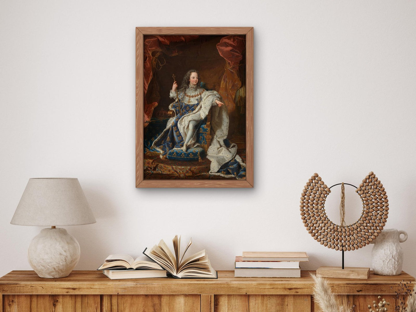 Louis XV as a Child by Hyacinthe Rigaud, 1716, Rococo and Neoclassicism, fine art print