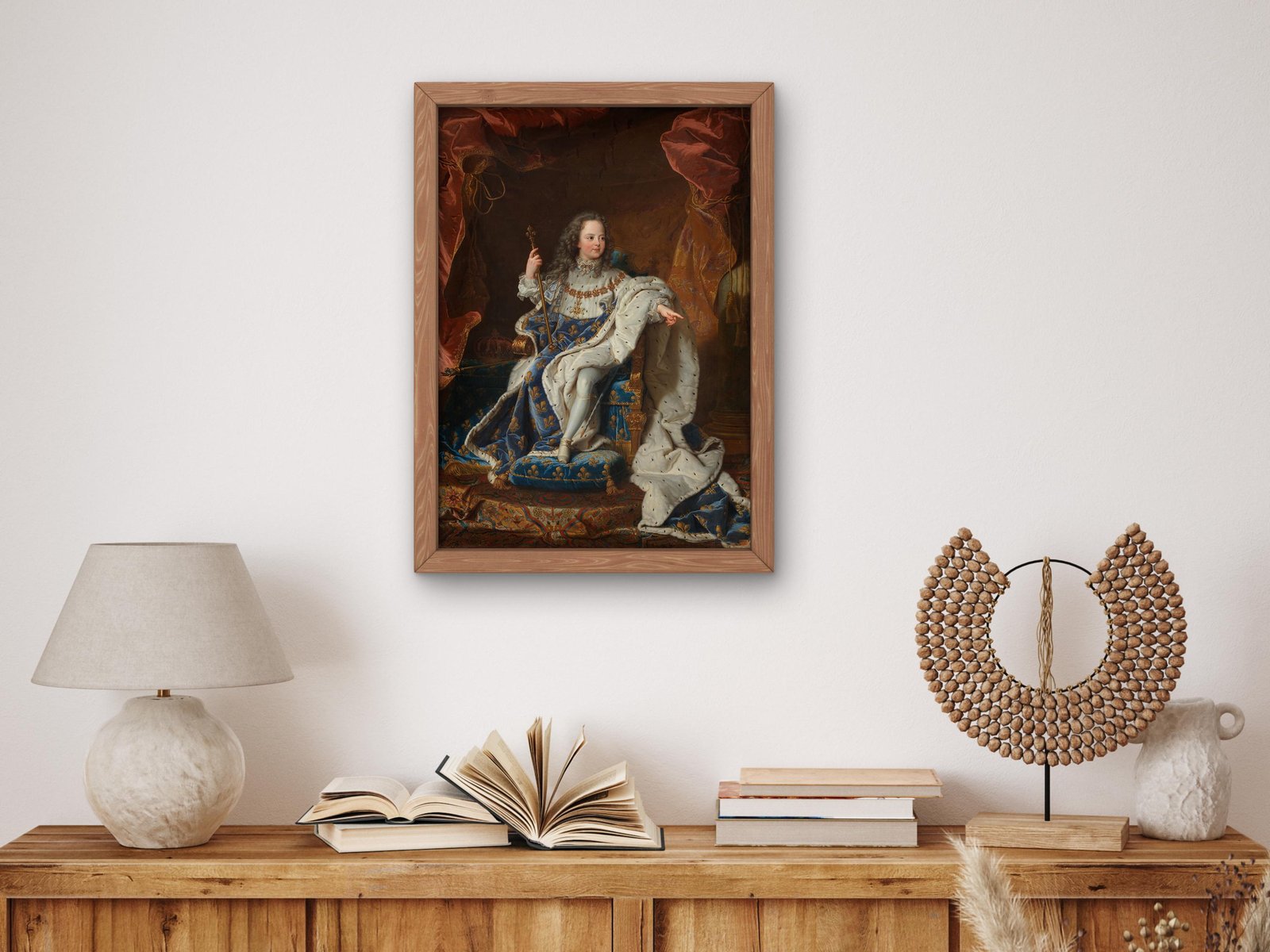 Louis XV as a Child by Hyacinthe Rigaud, 1716, Rococo and Neoclassicism, fine art print