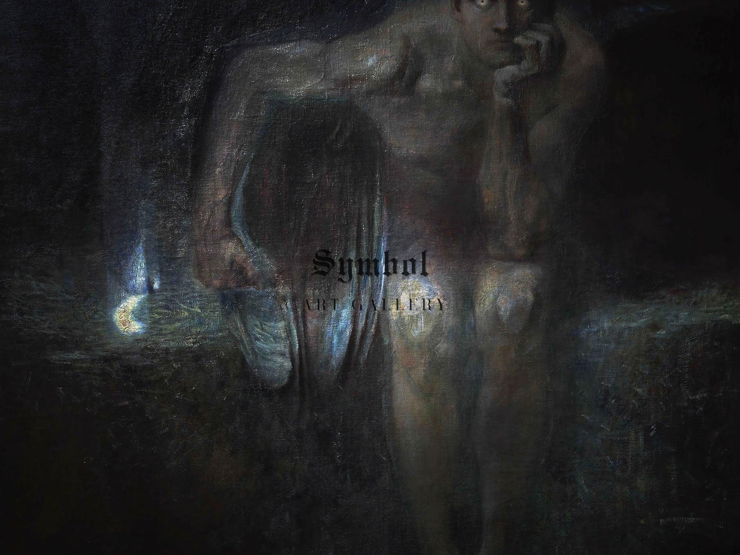 Lucifer by Franz von Stuck, 1890, Pre-Raphaelites and Symbolism, fine art print