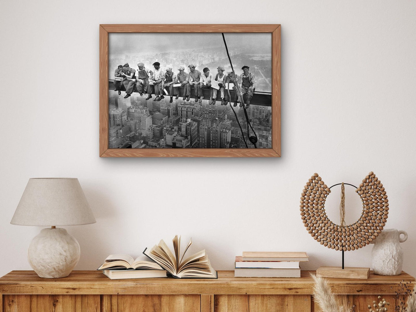 Lunch atop a Skyscraper by Charles Clyde Ebbets, 1932, Art Deco and American Modernism, fine art print