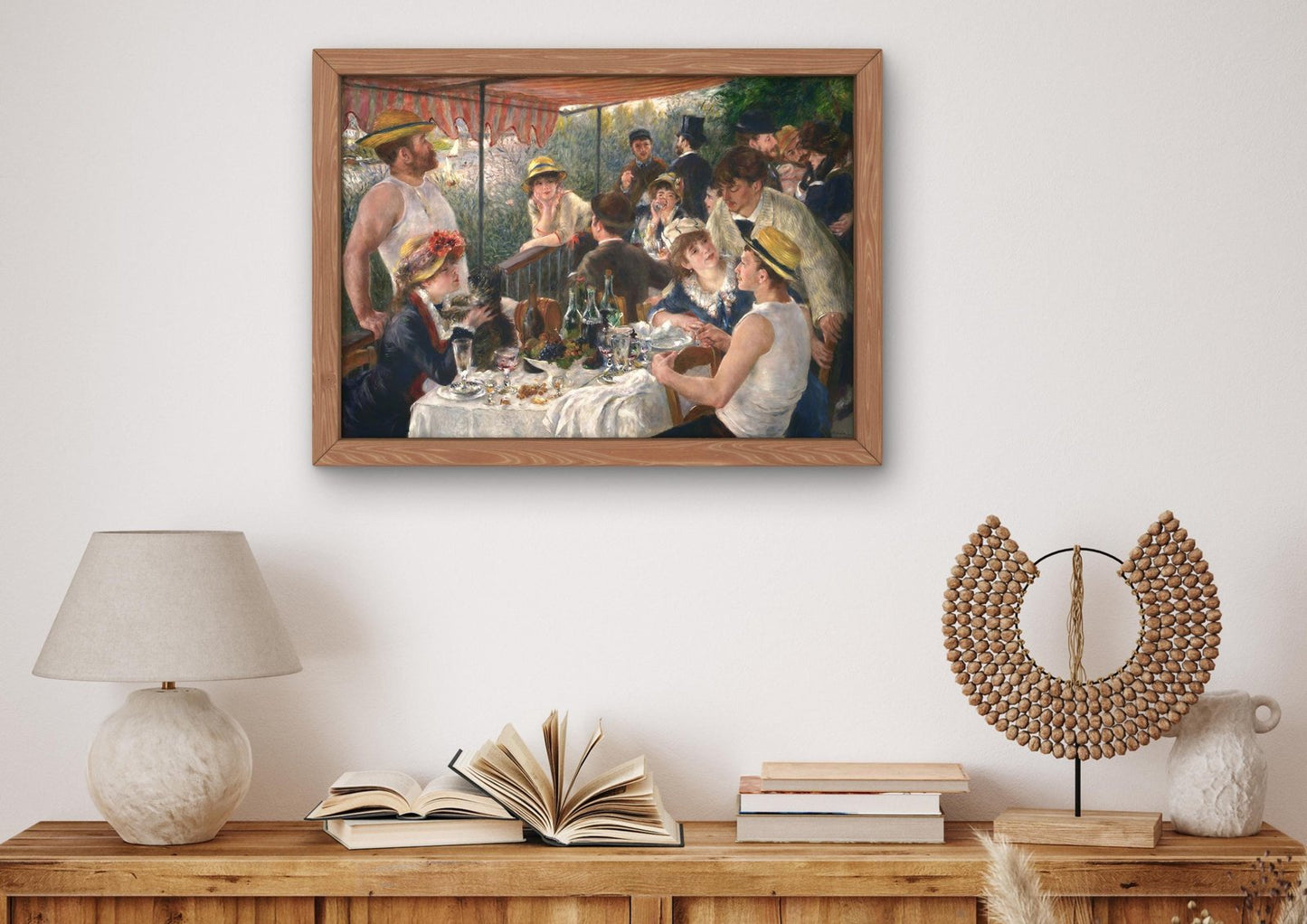 Luncheon of the Boating Party by Pierre-Auguste Renoir, 1880, Impressionism, fine art print