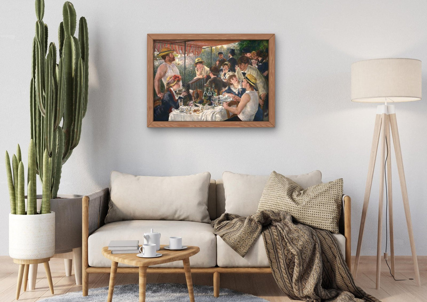Luncheon of the Boating Party by Pierre-Auguste Renoir, 1880, Impressionism, fine art print