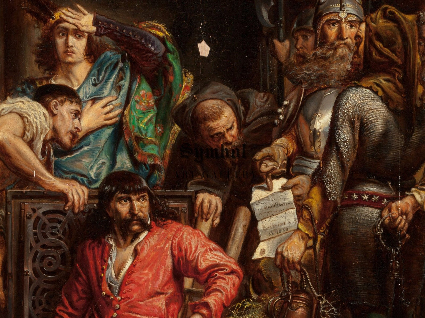 Maćko Borkowic by Jan Matejko, 1877, Realism and Naturalism, fine art print