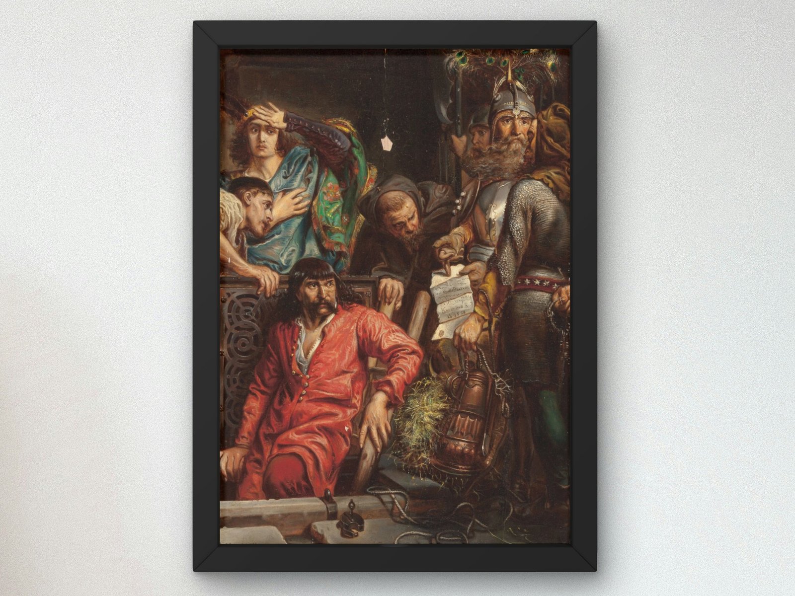 Maćko Borkowic by Jan Matejko, 1877, Realism and Naturalism, fine art print