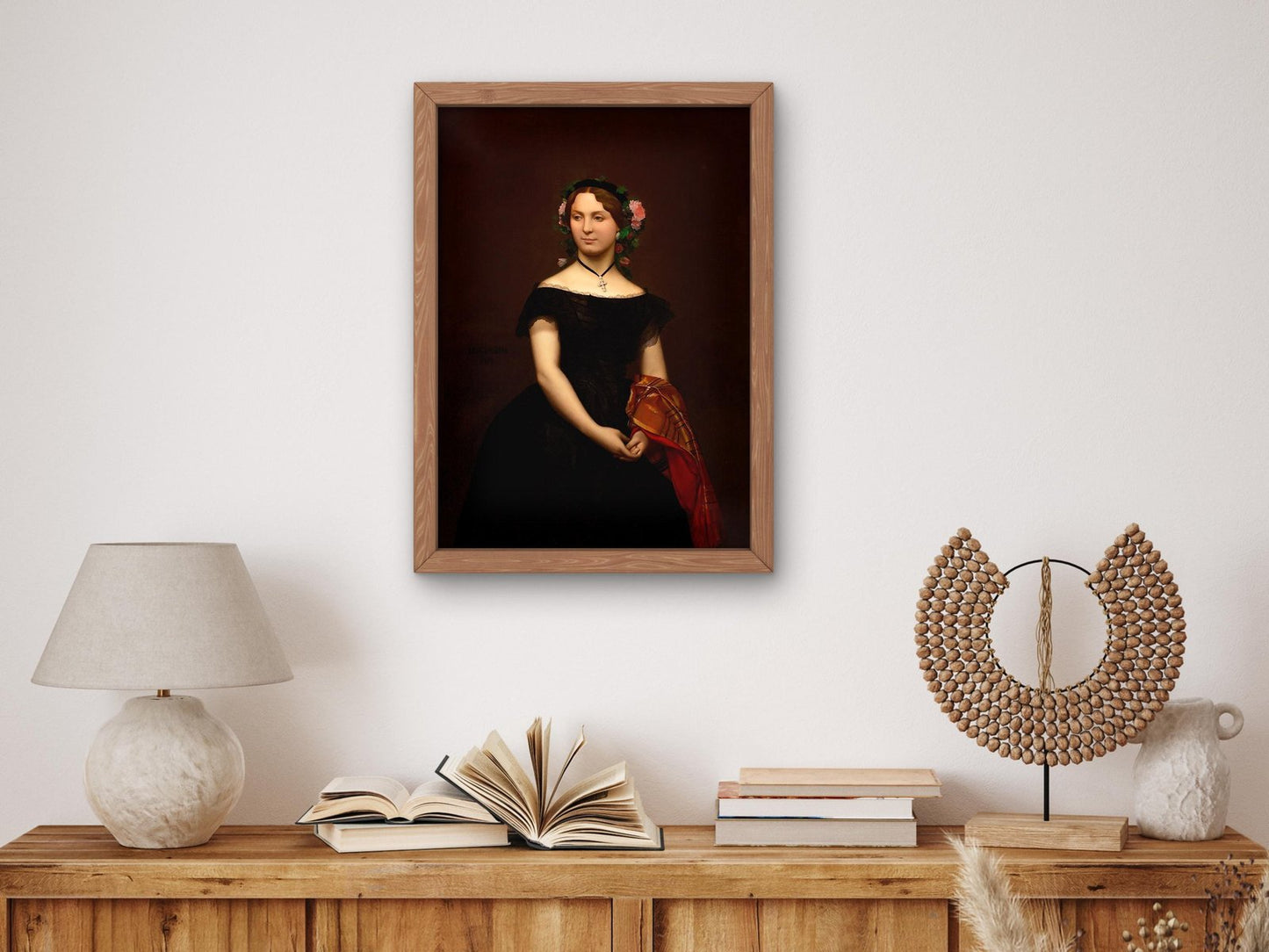 Mademoiselle Durand by Jean-Léon Gérôme, 1853, Realism and Naturalism, fine art print