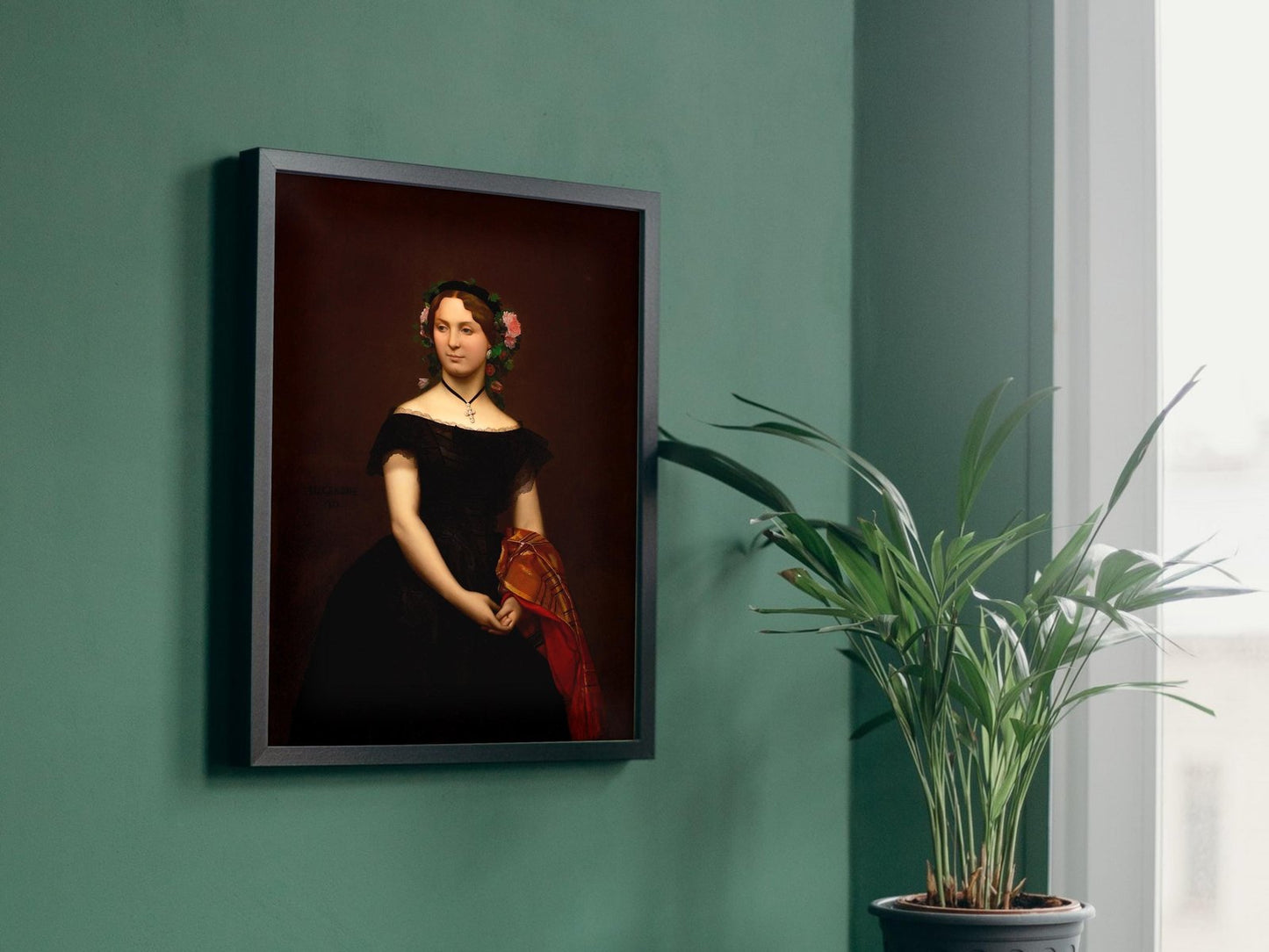 Mademoiselle Durand by Jean-Léon Gérôme, 1853, Realism and Naturalism, fine art print