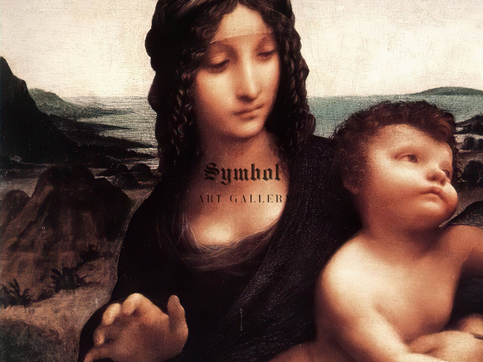 Madonna of the Yarnwinder by Leonardo da Vinci, 1501, Renaissance, fine art print
