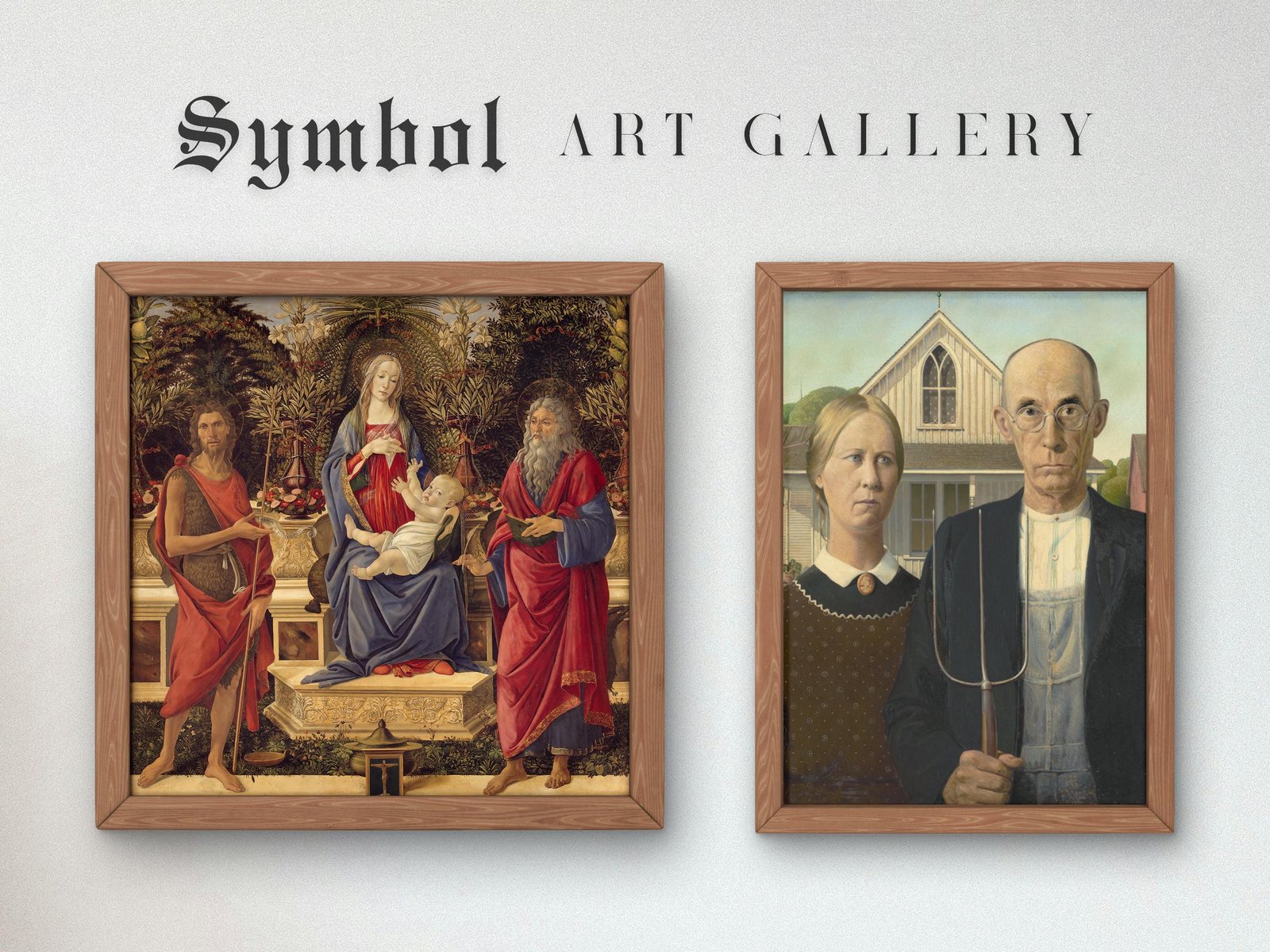 Madonna with Saints by Sandro Botticelli, 1485, Renaissance, fine art print