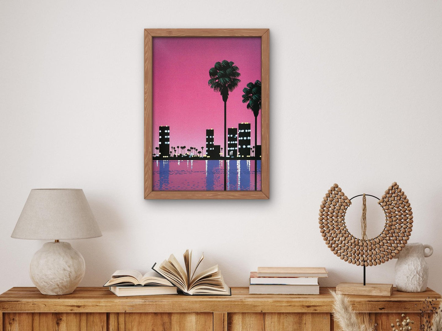 Malibu Night by Hiroshi Nagai, 1980, Vintage Ads and Posters, fine art print