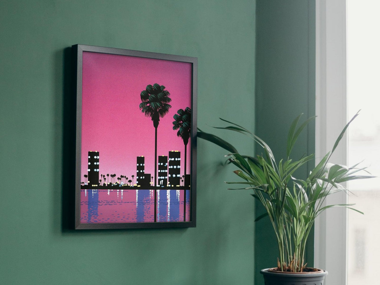 Malibu Night by Hiroshi Nagai, 1980, Vintage Ads and Posters, fine art print