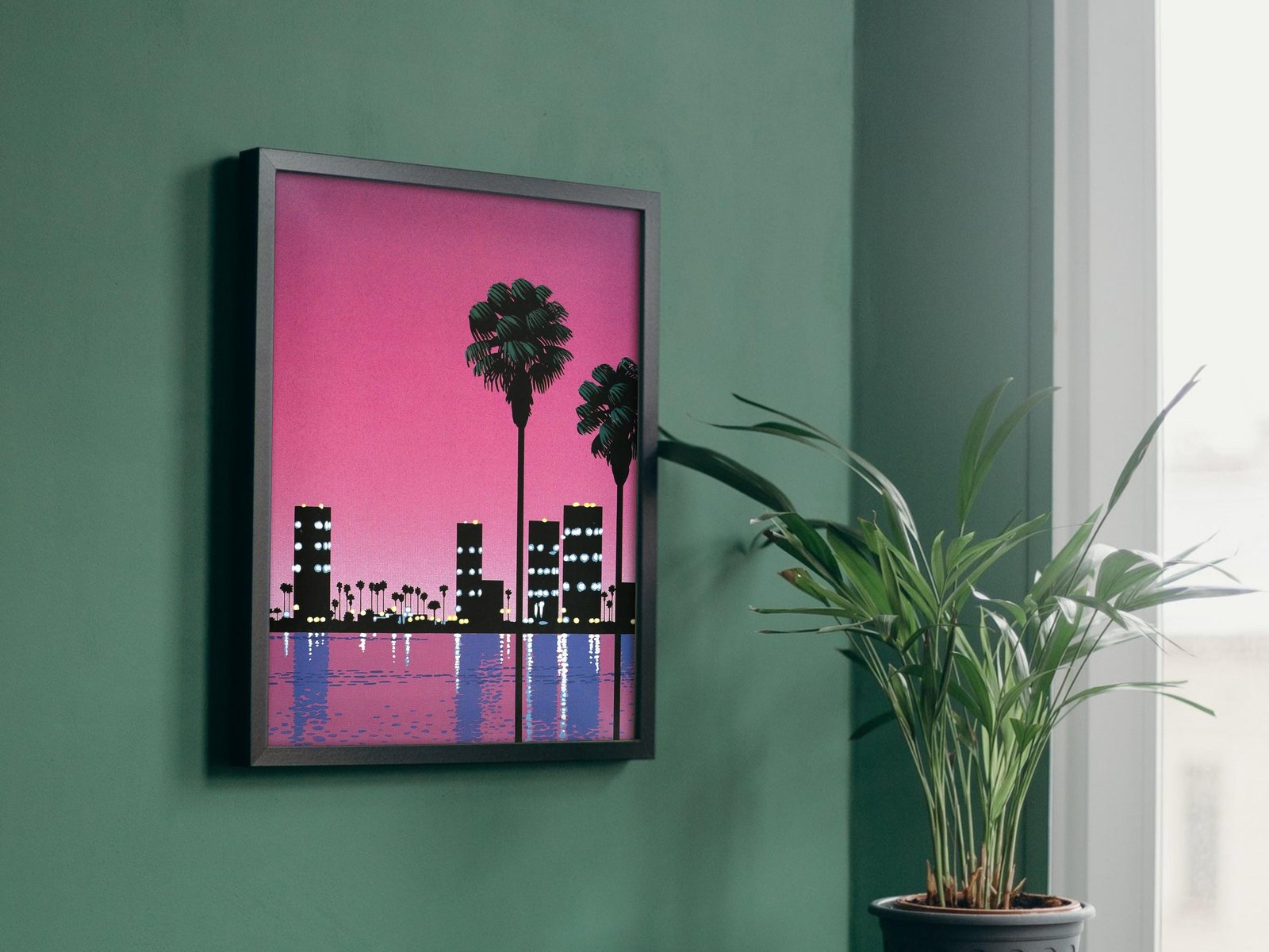 Malibu Night by Hiroshi Nagai, 1980, Vintage Ads and Posters, fine art print