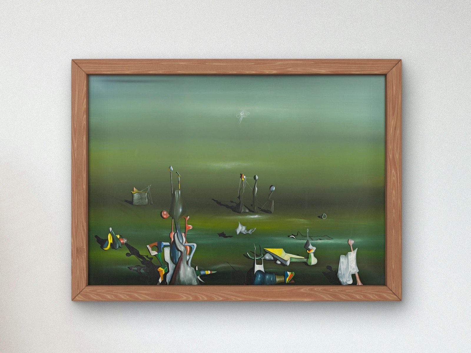 Mama Papa Is Wounded by Yves Tanguy, 1942, Surrealism and Modern Art, fine art print