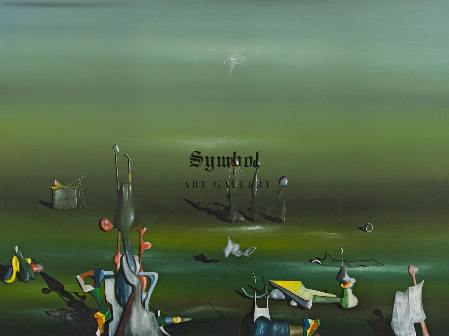 Mama Papa Is Wounded by Yves Tanguy, 1942, Surrealism and Modern Art, fine art print