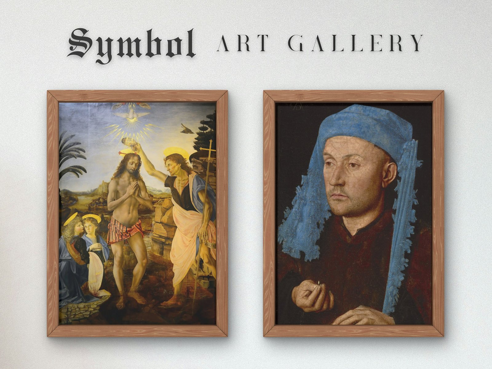Man in a Blue Cap by Jan van Eyck, 1430, Renaissance, fine art print
