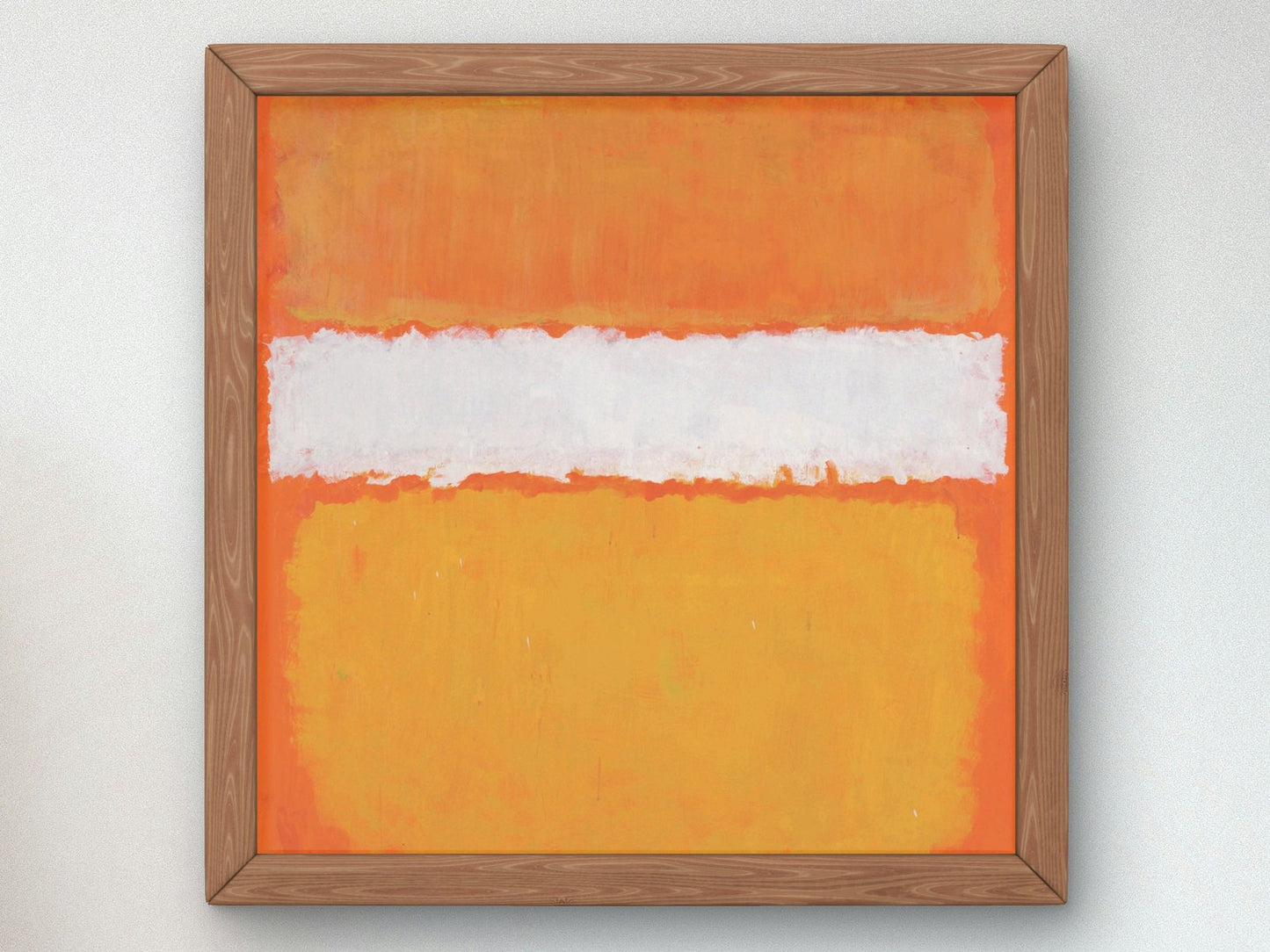 Mark Rothko Orange abstract expressionist painting, Surrealism and Modern Art, fine art print