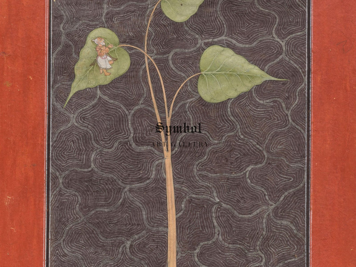 Markandeya Viewing Krishna in the Cosmic Ocean by Unknown, 1680, Mythology and Allegory, fine art print