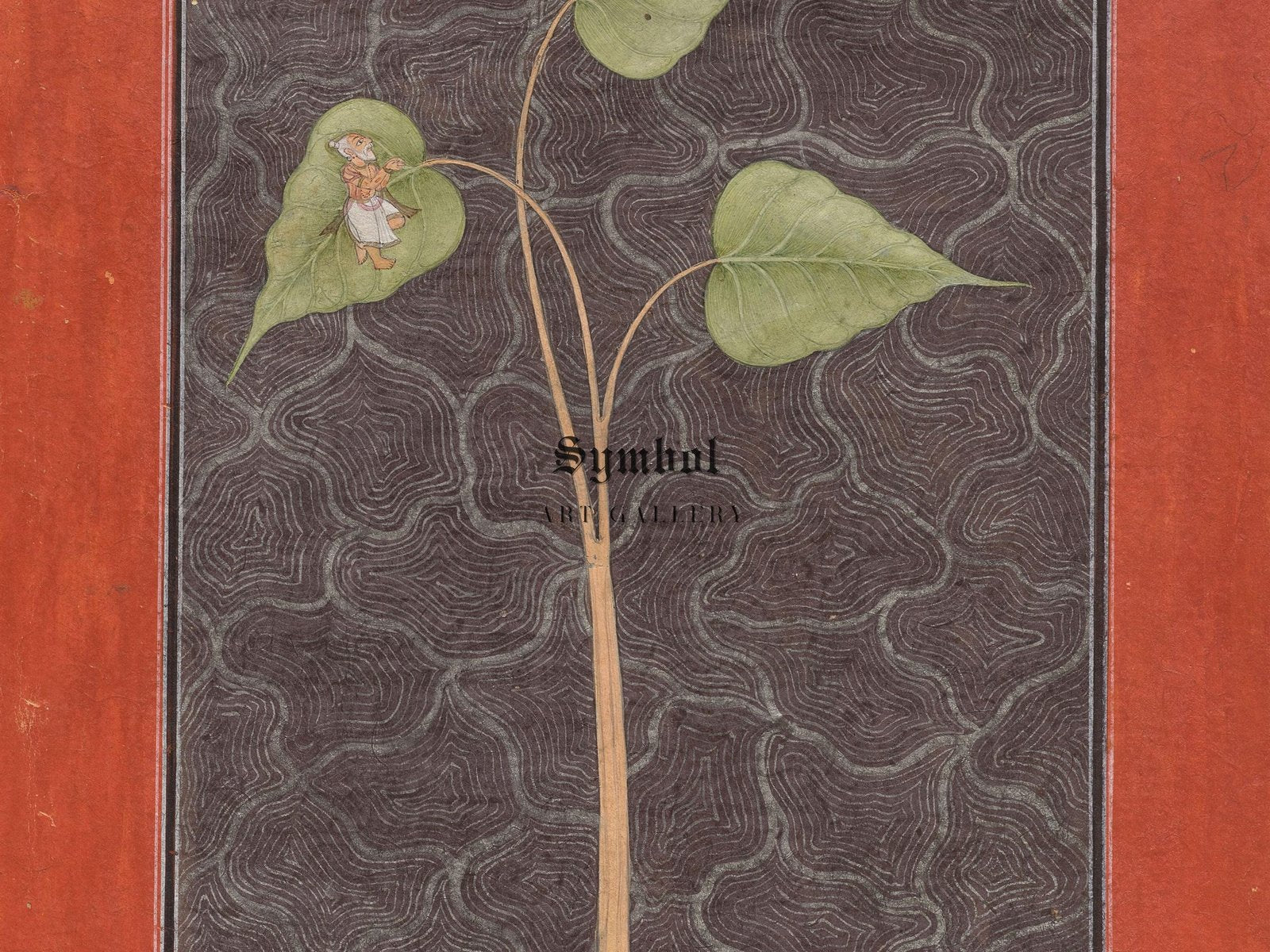 Markandeya Viewing Krishna in the Cosmic Ocean by Unknown, 1680, Mythology and Allegory, fine art print