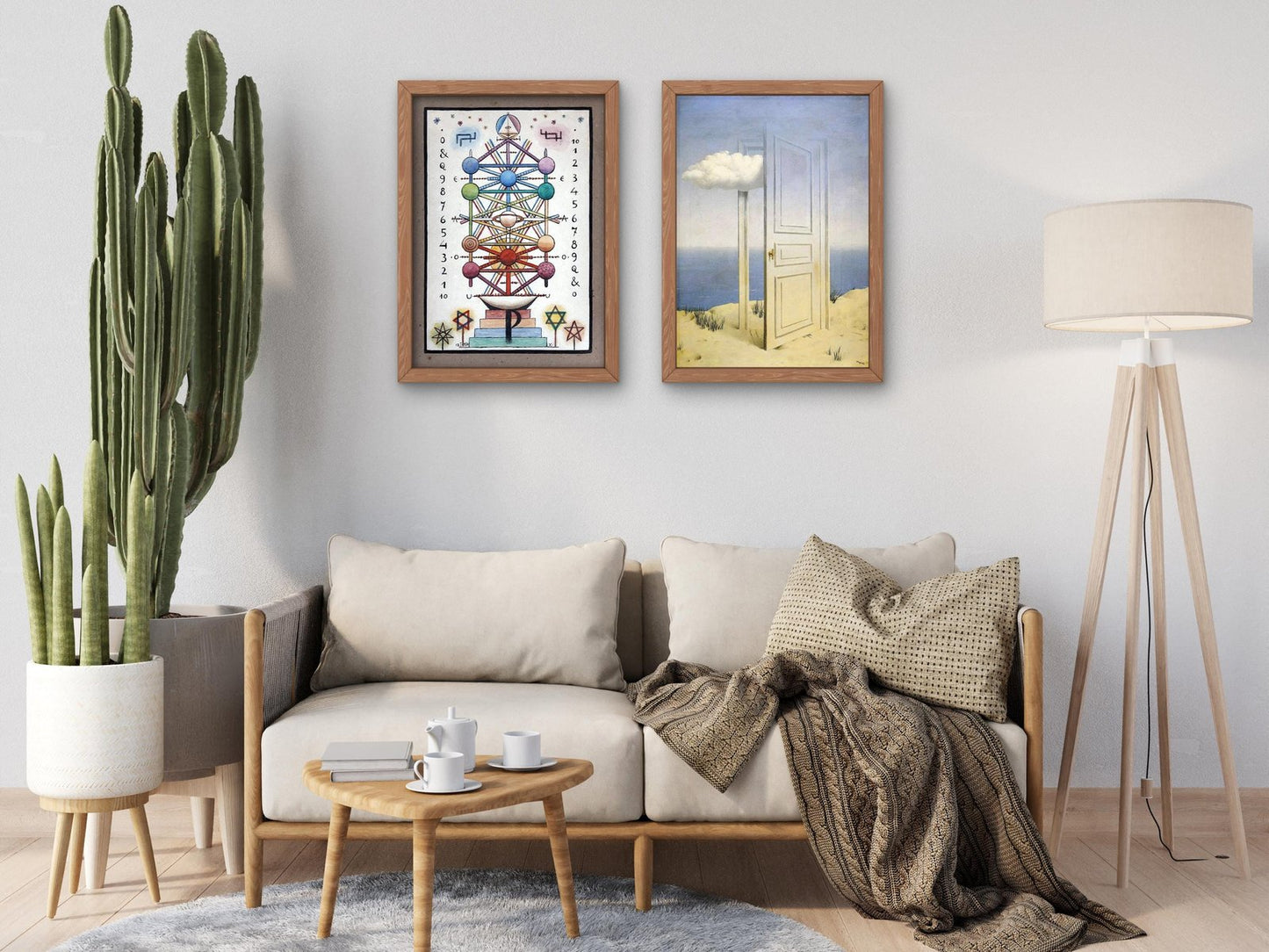 Mars and Saturn by Xul Solar, 1954, Surrealism and Modern Art, fine art print