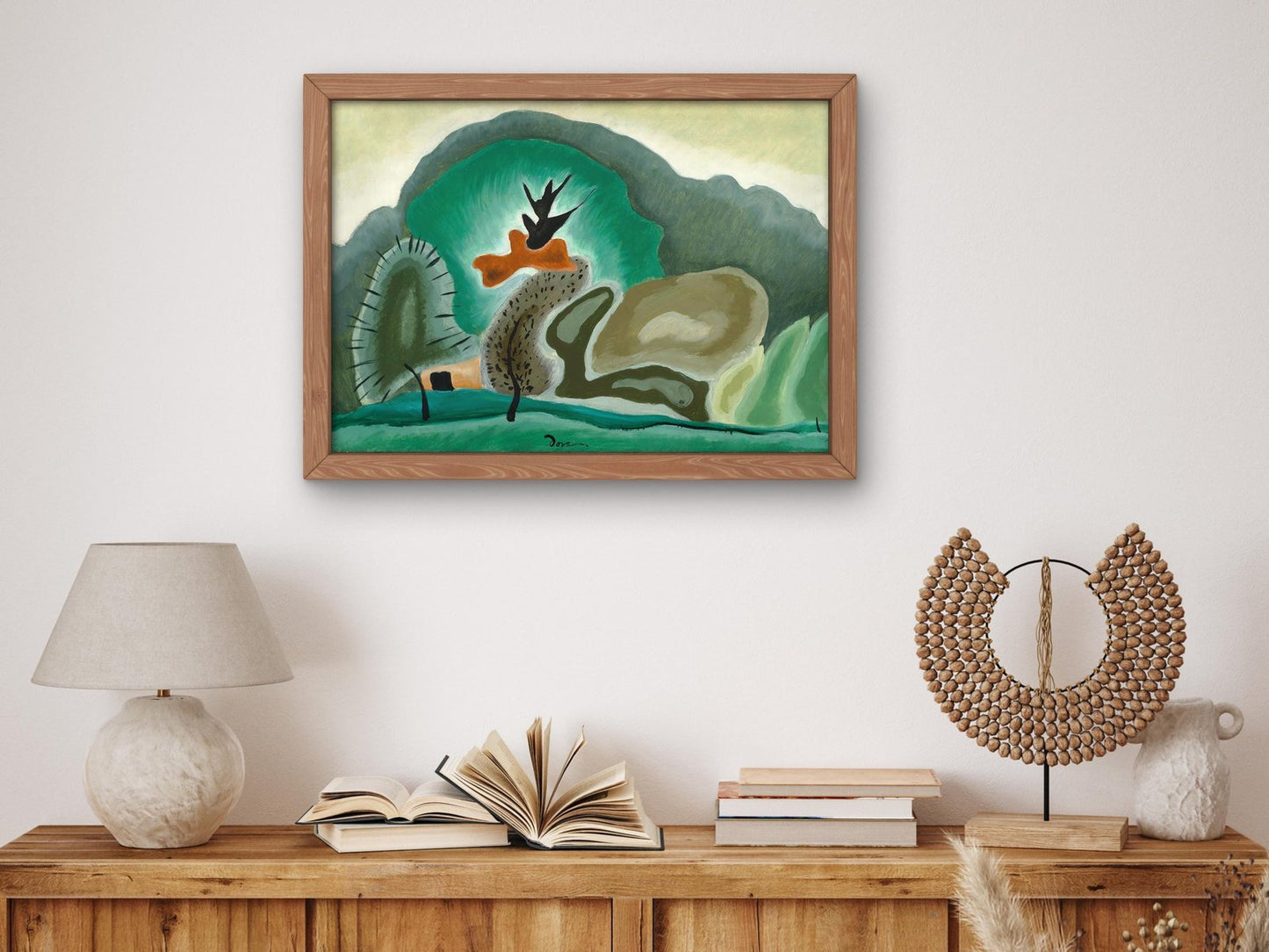 Mars Orange and Green by Arthur Dove, 1935, Art Deco and American Modernism, fine art print