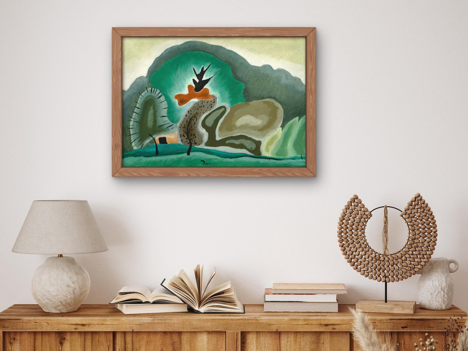 Mars Orange and Green by Arthur Dove, 1935, Art Deco and American Modernism, fine art print