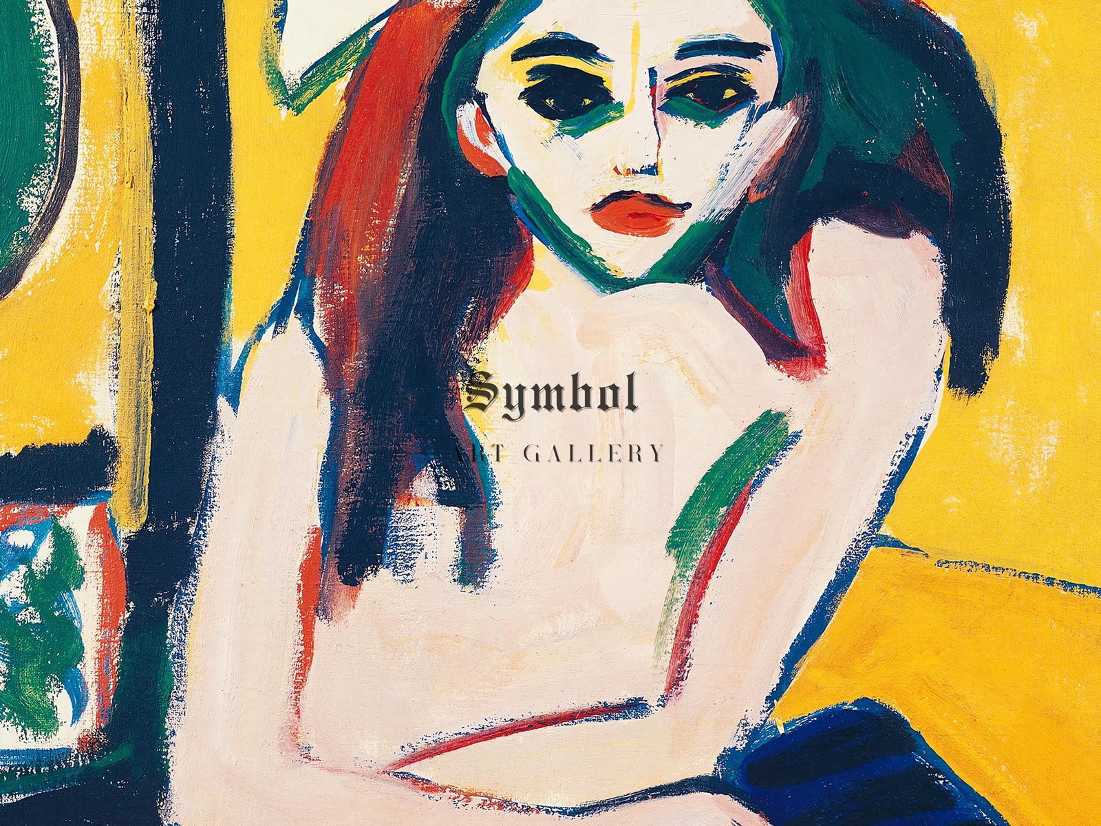 Marzella by Ernst Ludwig Kirchner, 1914, Expressionism, fine art print