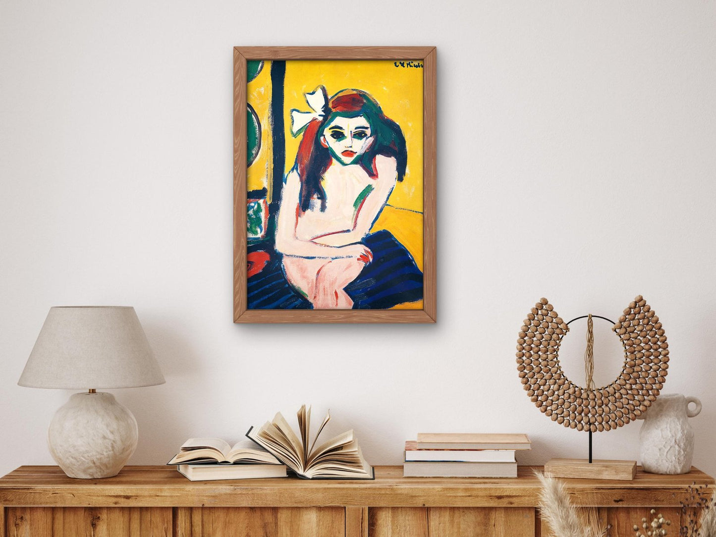 Marzella by Ernst Ludwig Kirchner, 1914, Expressionism, fine art print