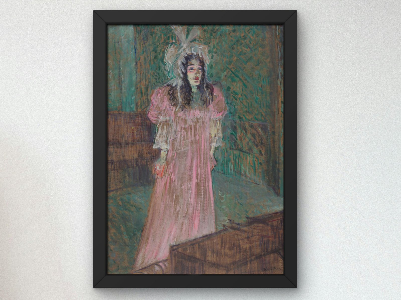 May Belfort by Henri de Toulouse-Lautrec, 1895, Art Nouveau and Belle Époque, fine art print