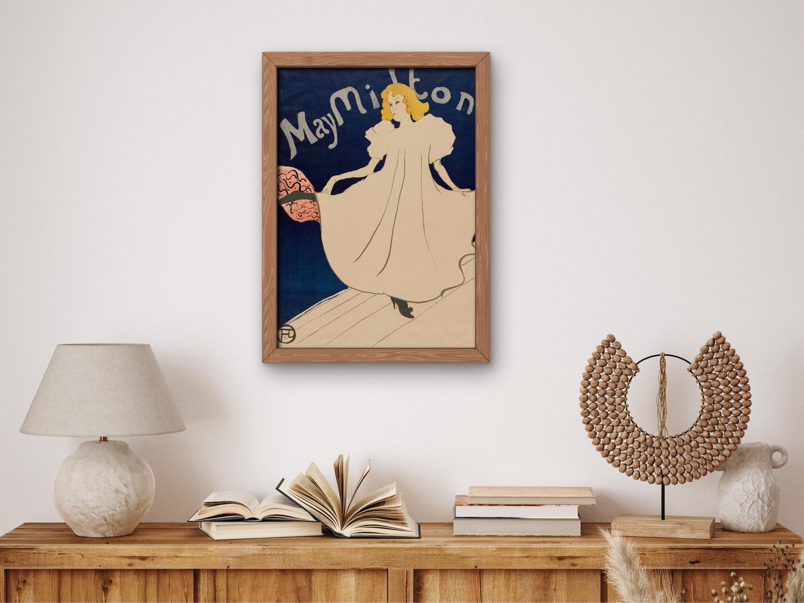 May Milton by Henri de Toulouse-Lautrec, 1895, Art Nouveau and Belle Époque, fine art print