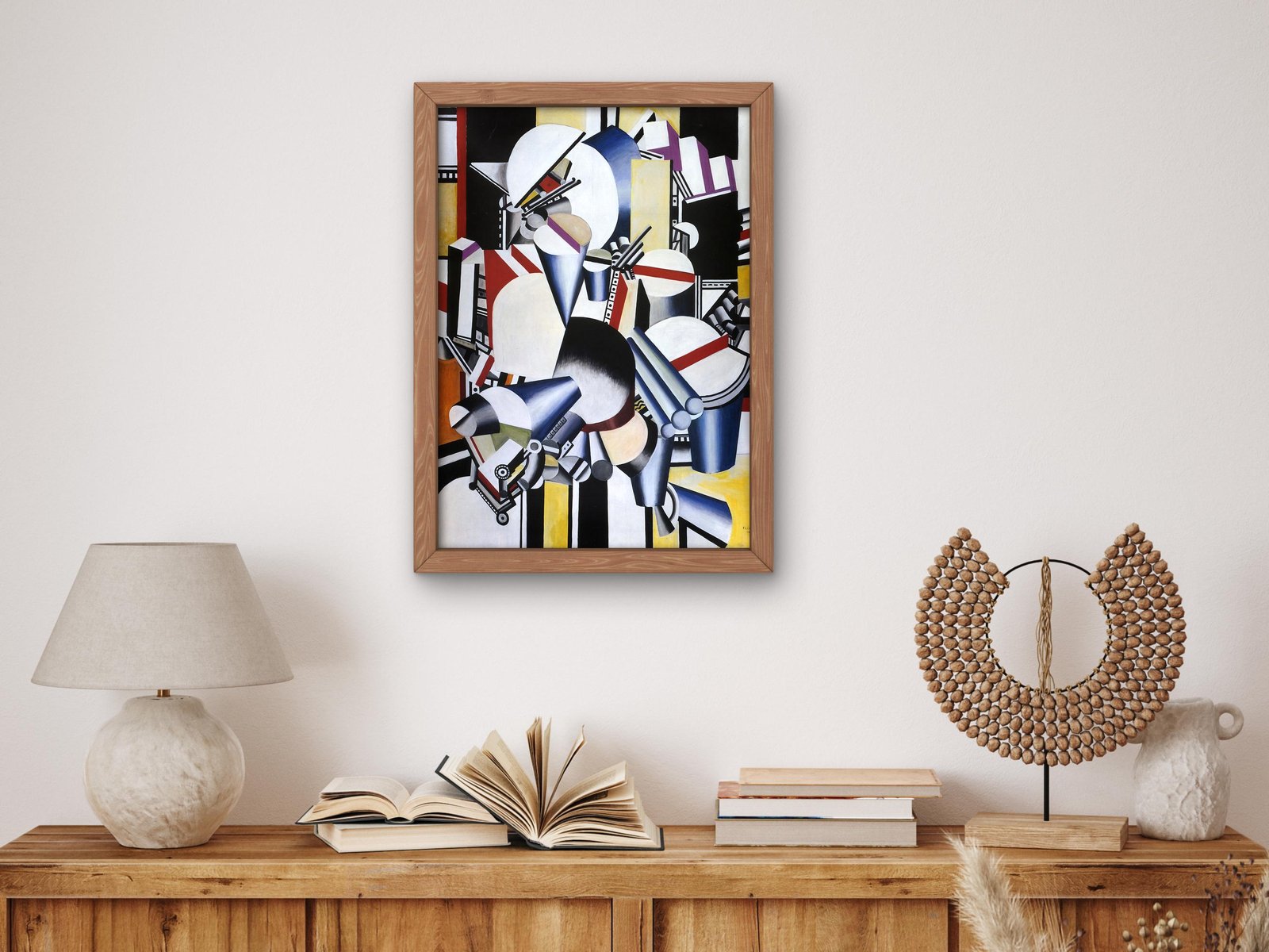 Mechanical Compositions by Fernand Léger, 1920, Cubism and Abstract Art, fine art print