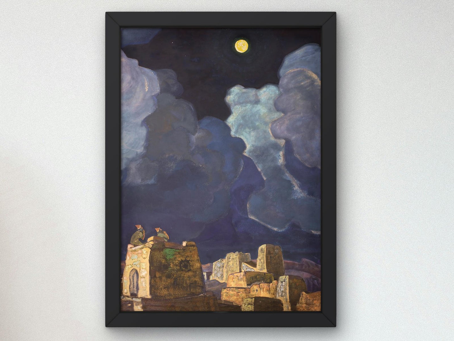 Mekheski Moon People by Nicolas Roerich, 1915, Symbolism and Modern Art, fine art print