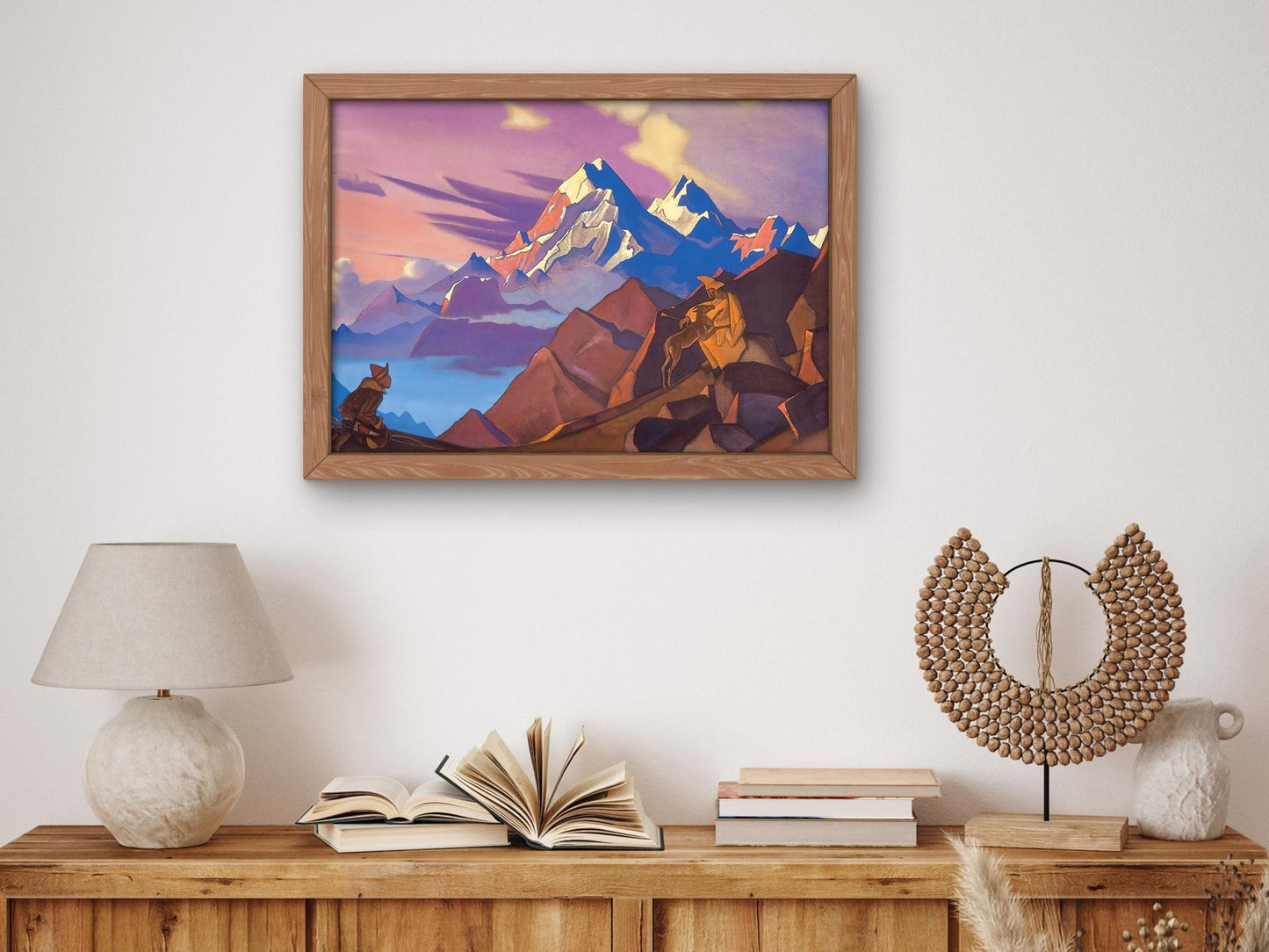 Mercy by Nicolas Roerich, 1936, Surrealism and Modern Art, fine art print