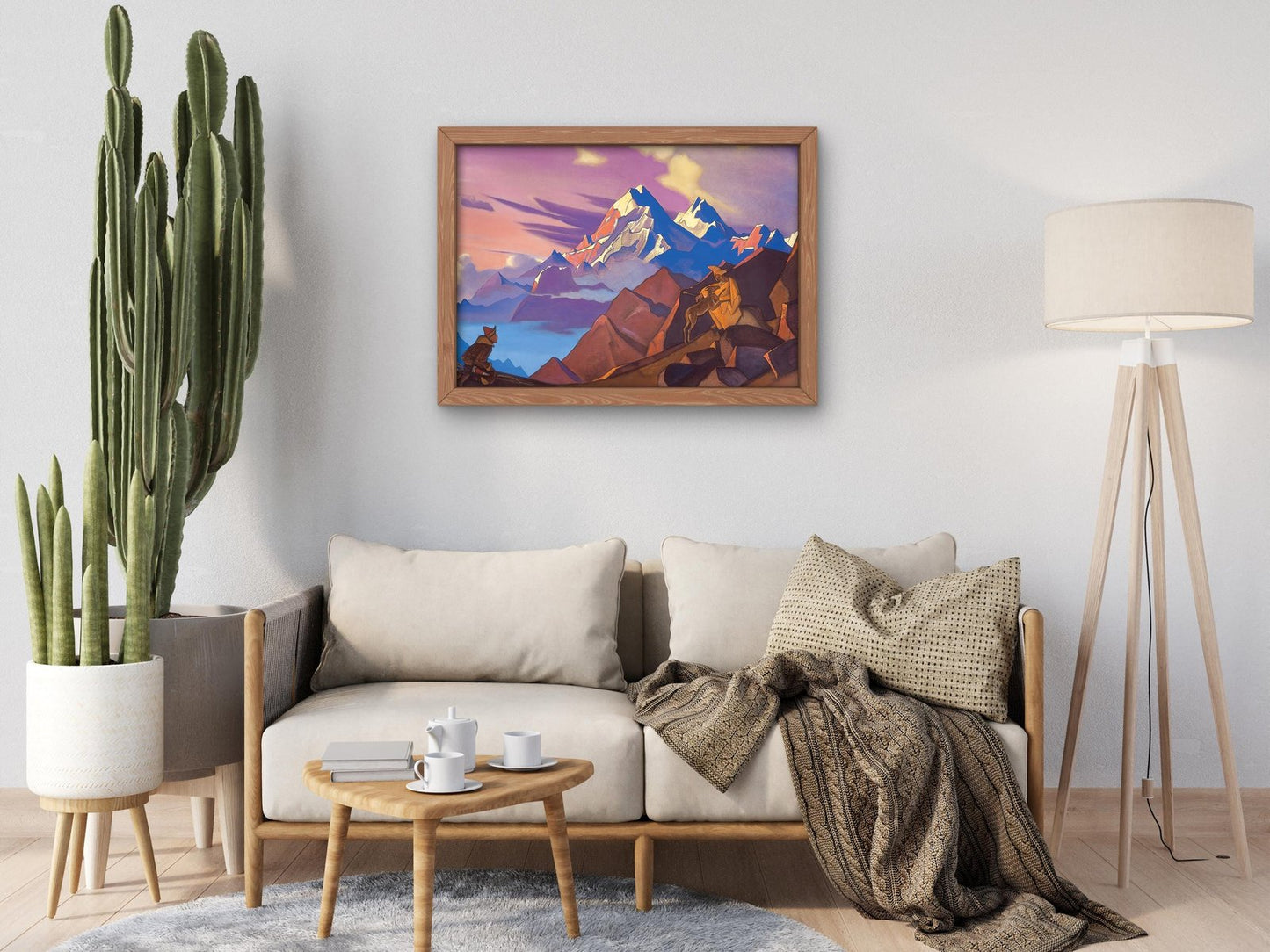 Mercy by Nicolas Roerich, 1936, Surrealism and Modern Art, fine art print
