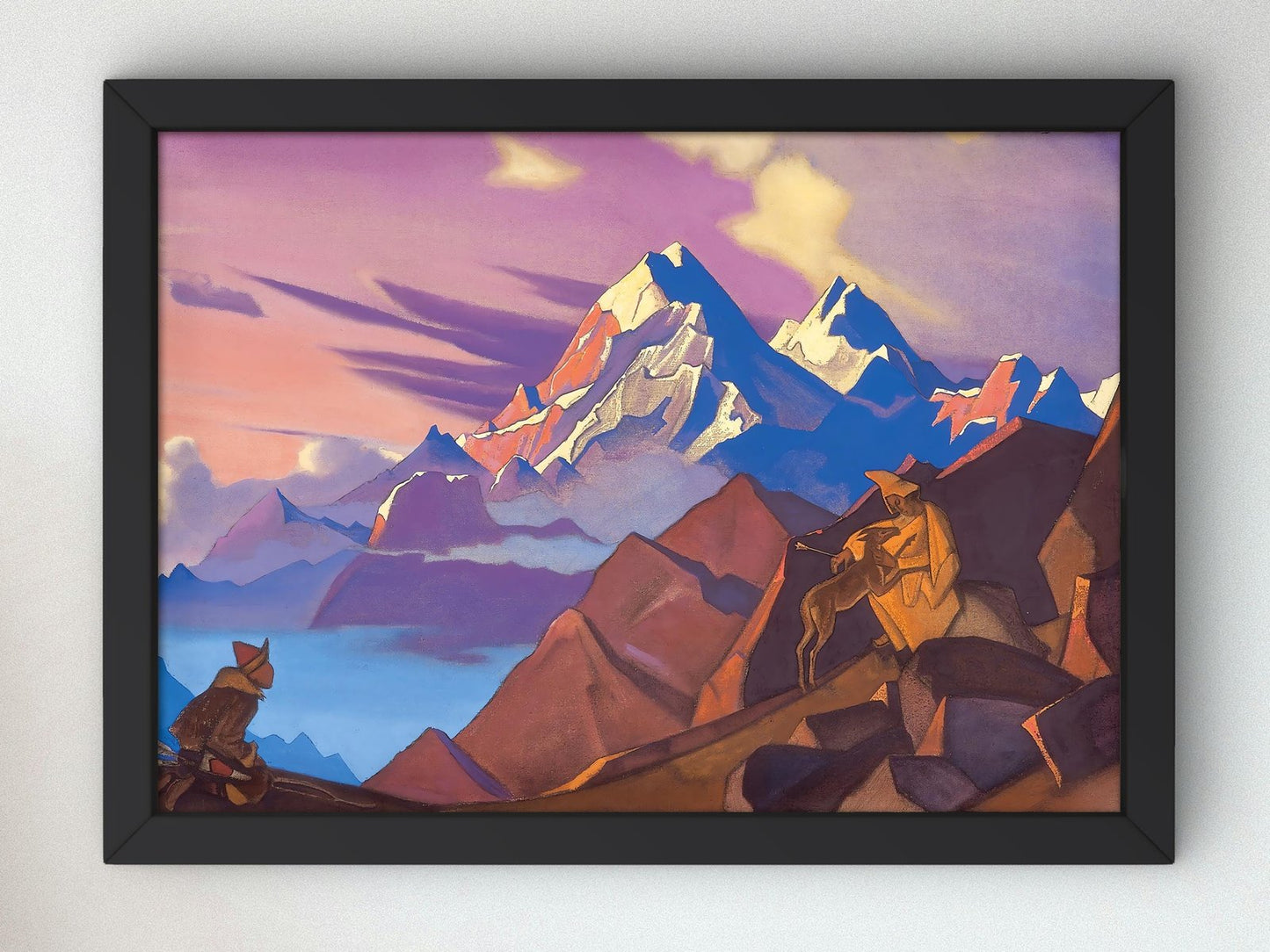 Mercy by Nicolas Roerich, 1936, Surrealism and Modern Art, fine art print