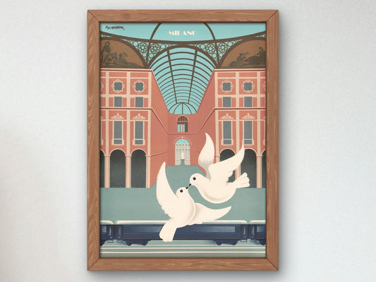 Milano Orient Express by Pierre Fix-Masseau, 1930, Art Deco and American Modernism, fine art print